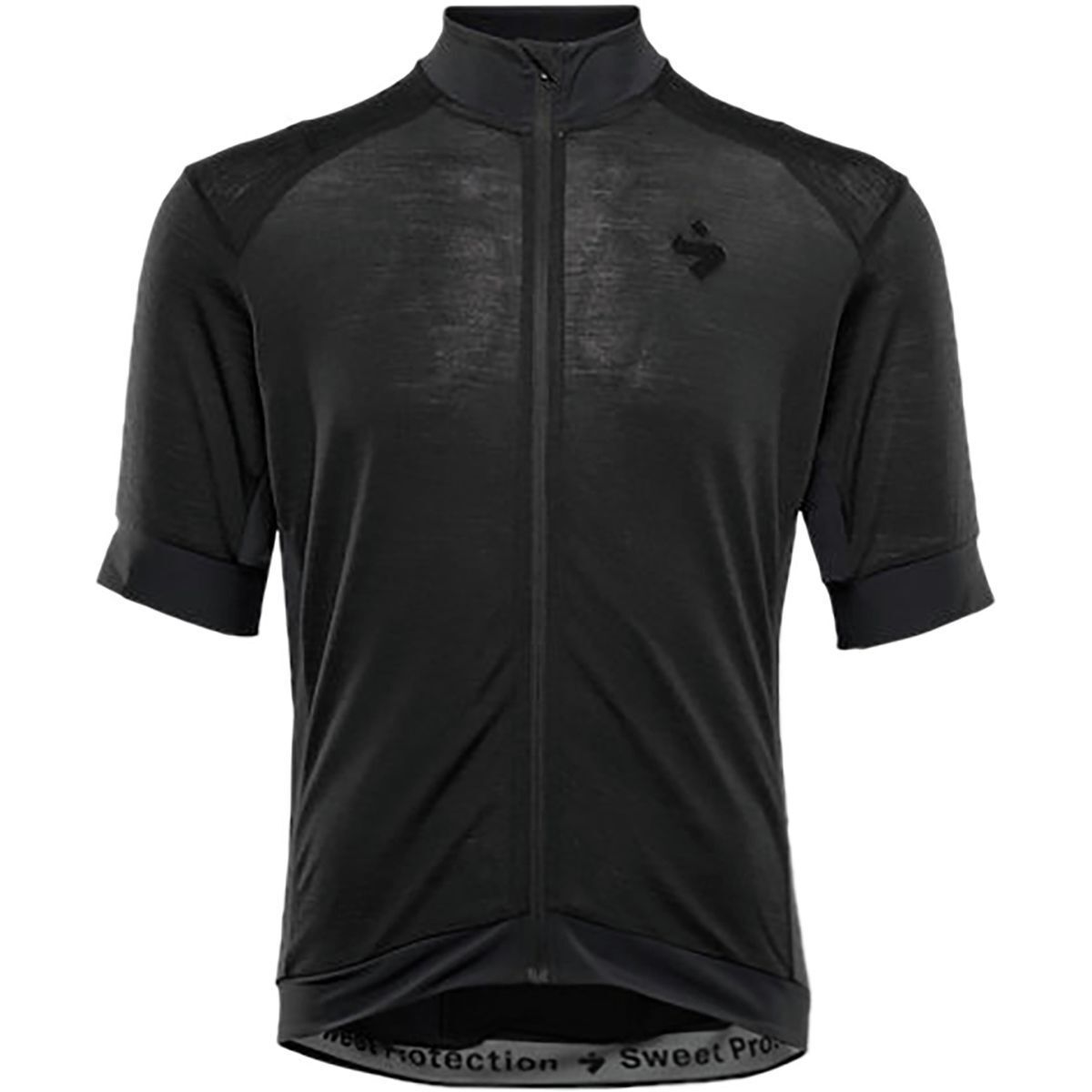 Sweet Protection Crossfire Merino Short-Sleeve Jersey - Men's Black, S
