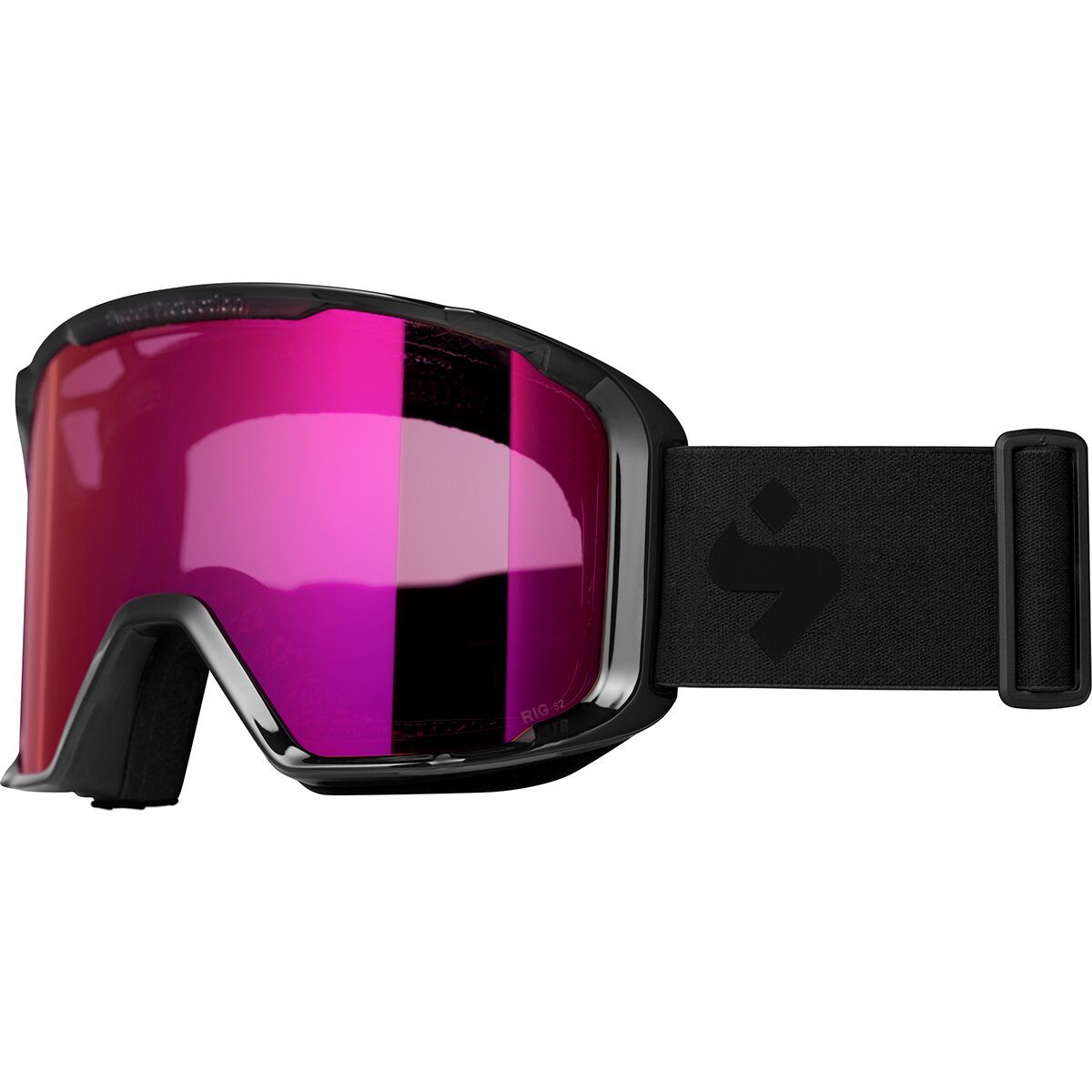 Sweet Protection Durden MTB RIG Reflect Goggles RIG Bixbite/Gloss Graphite/All Black, One Size