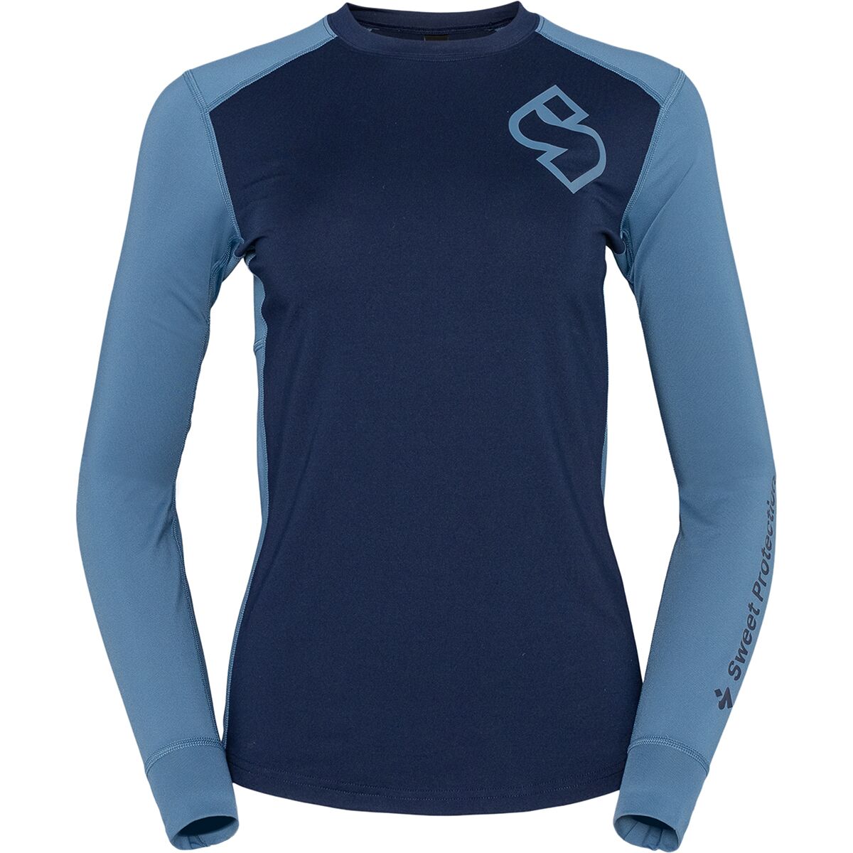 Sweet Protection Hunter Long-Sleeve Jersey - Women's Flare Blue, M