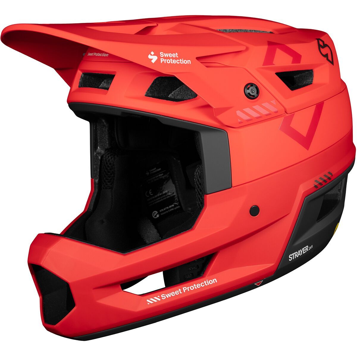 Sweet Protection Strayer 2Vi MIPS Full-Face Helmet Chili Red, S/M