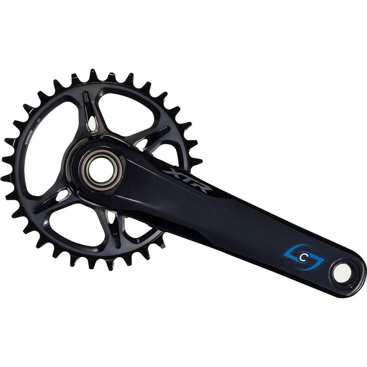 Stages Cycling Shimano XTR M9120 Gen 3 R Power Meter Crank Arm Stealth Grey, 170mm -  X91R-C