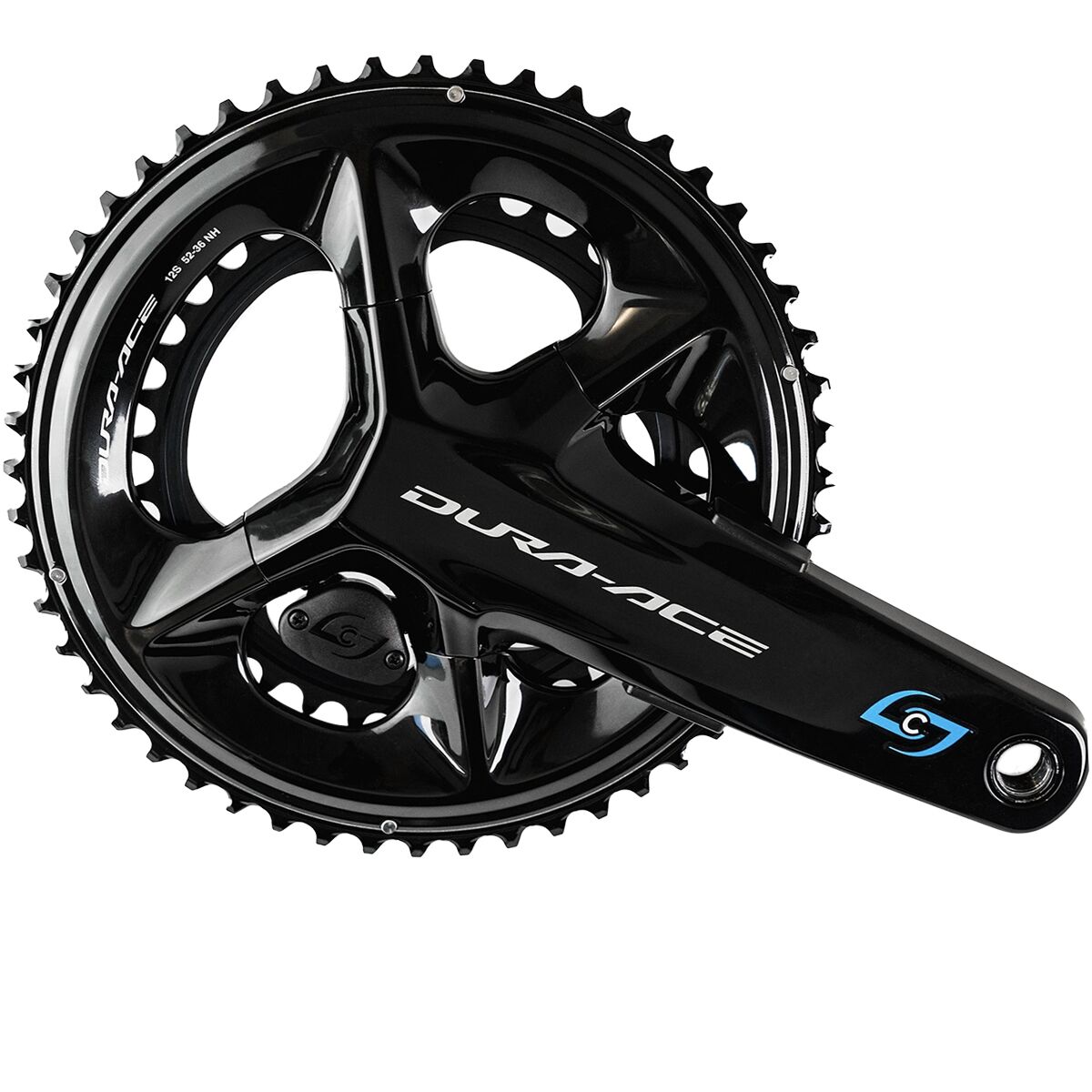 Stages Cycling Shimano Dura-Ace R9200 R Gen 3 Power Meter Crank Arm Black, 172.5mm, 54/40 -  D92R-D0