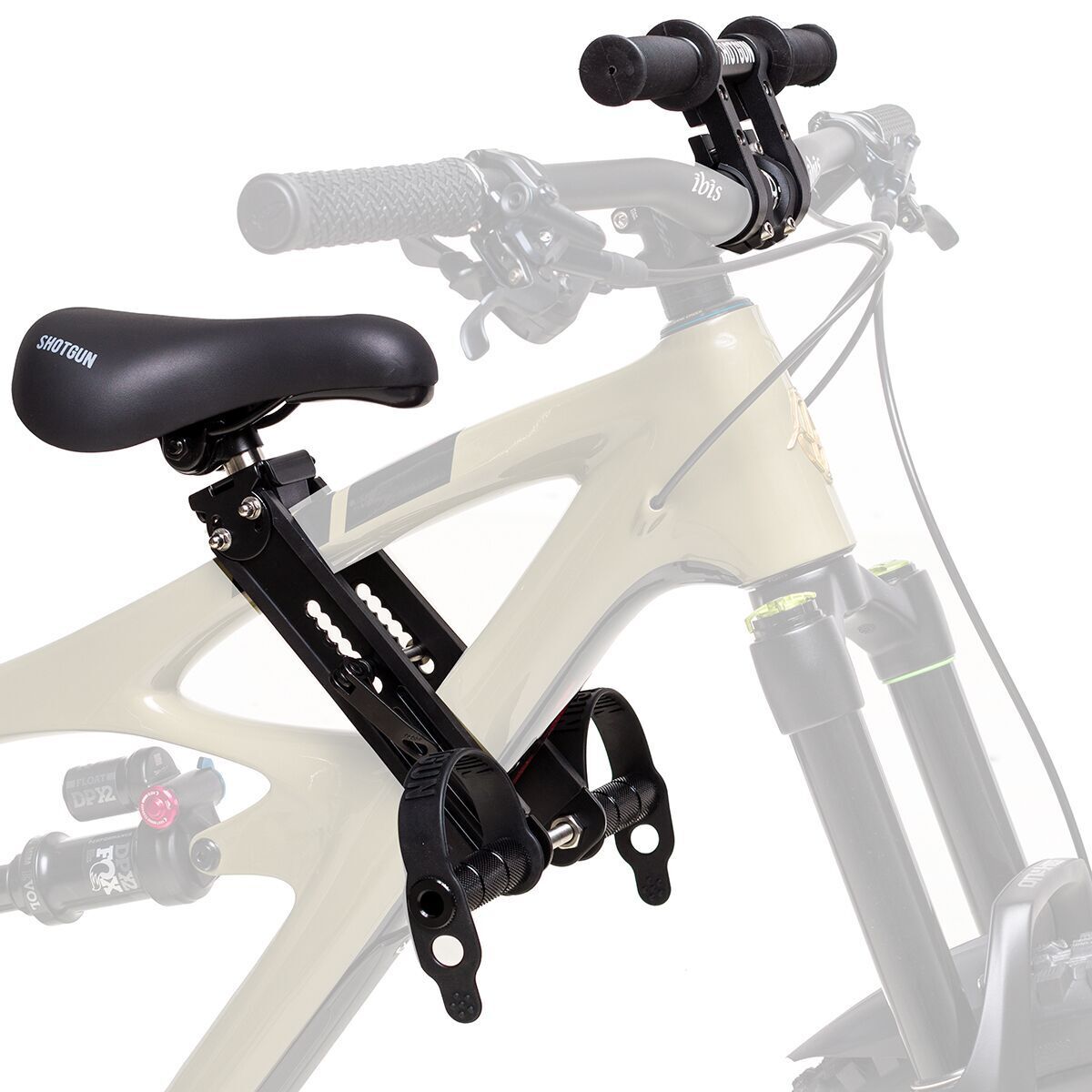 Shotgun kids 2025 mountain bike seat