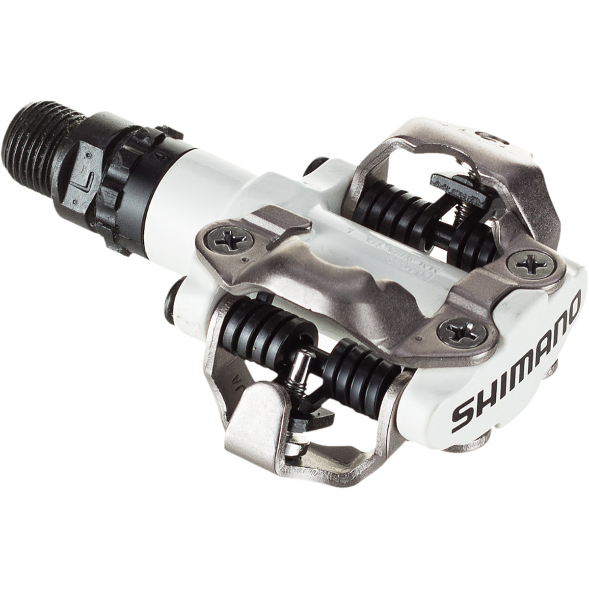 Shimano PD-M520 MTB SPD Bike Pedals White, One Size