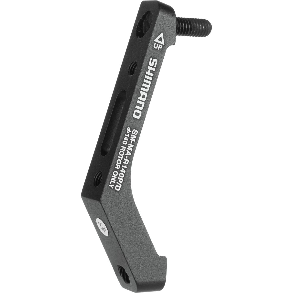 Shimano Flat Mount Disc Brake Adapter in Rear, Post Caliper To Flat Mount - Size: 160mm