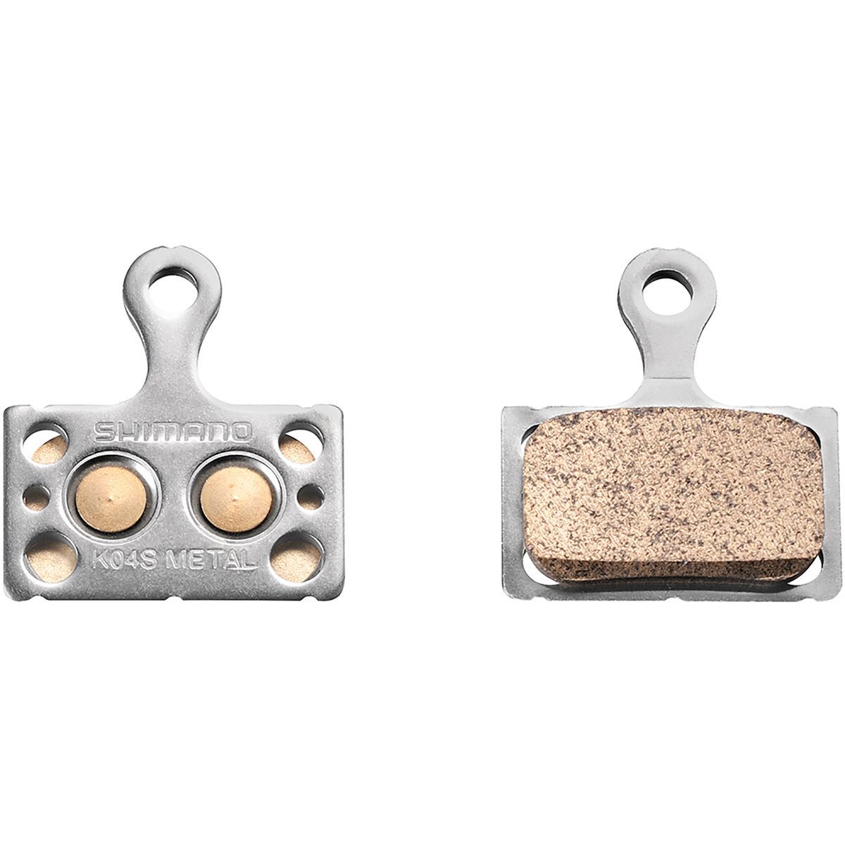 Shimano BR-RS805/RS505  Flat Mount (K04S) Metallic Disc Brake Pad Metallic, One Size