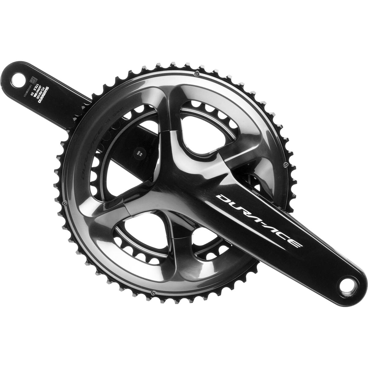 Shimano Dura-Ace FC-R9100 11-Speed Crankset Black, 172.5mm 52/36