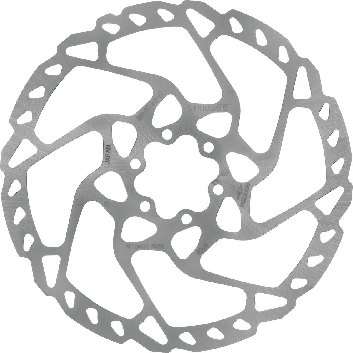 Shimano Shimano SLX RT66 Rotor - 6 Bolt One Color, 220mm