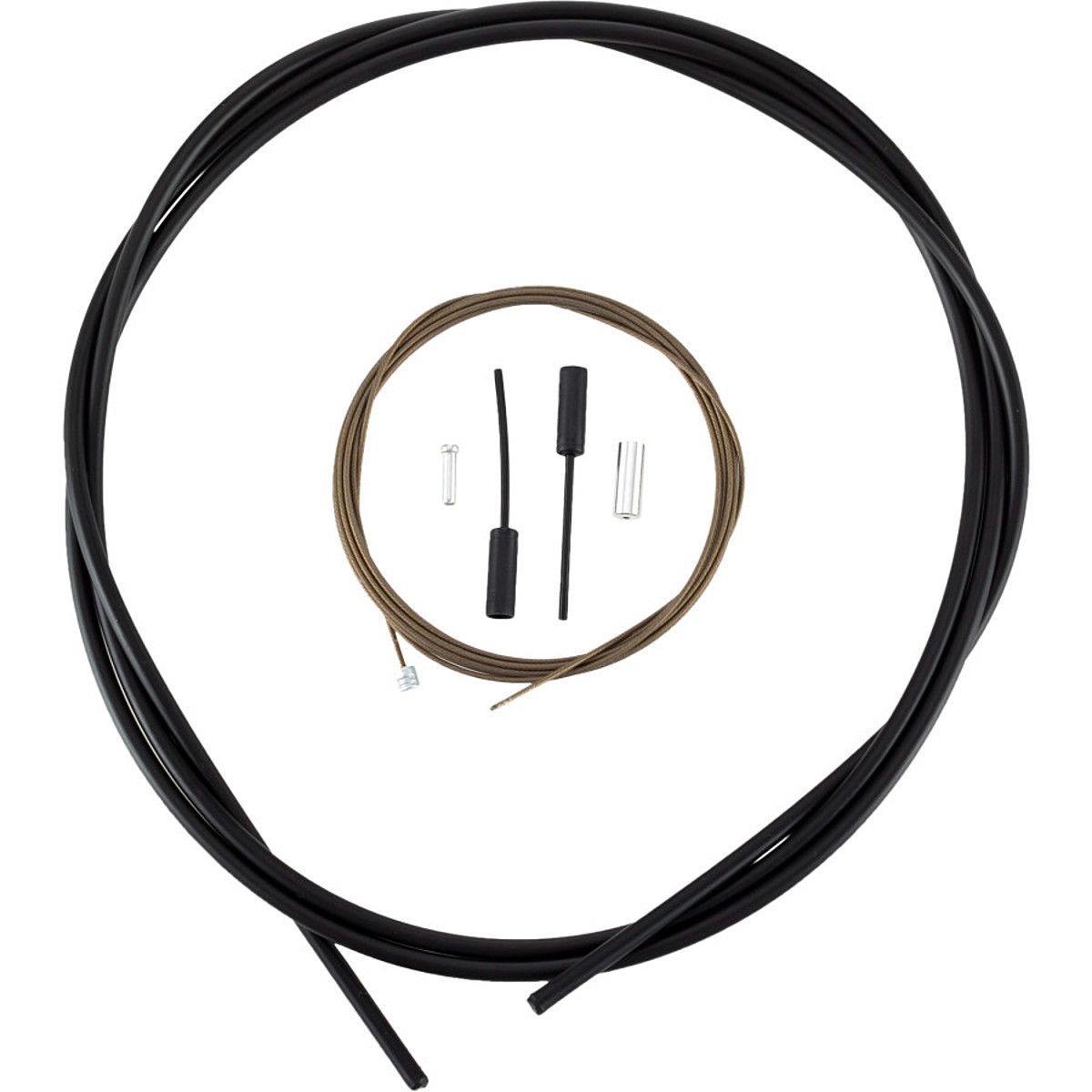 Shimano Shimano Dura-Ace R9100 OT-SP41 Polymer-Coated Derailleur Cable Set Black, One Size