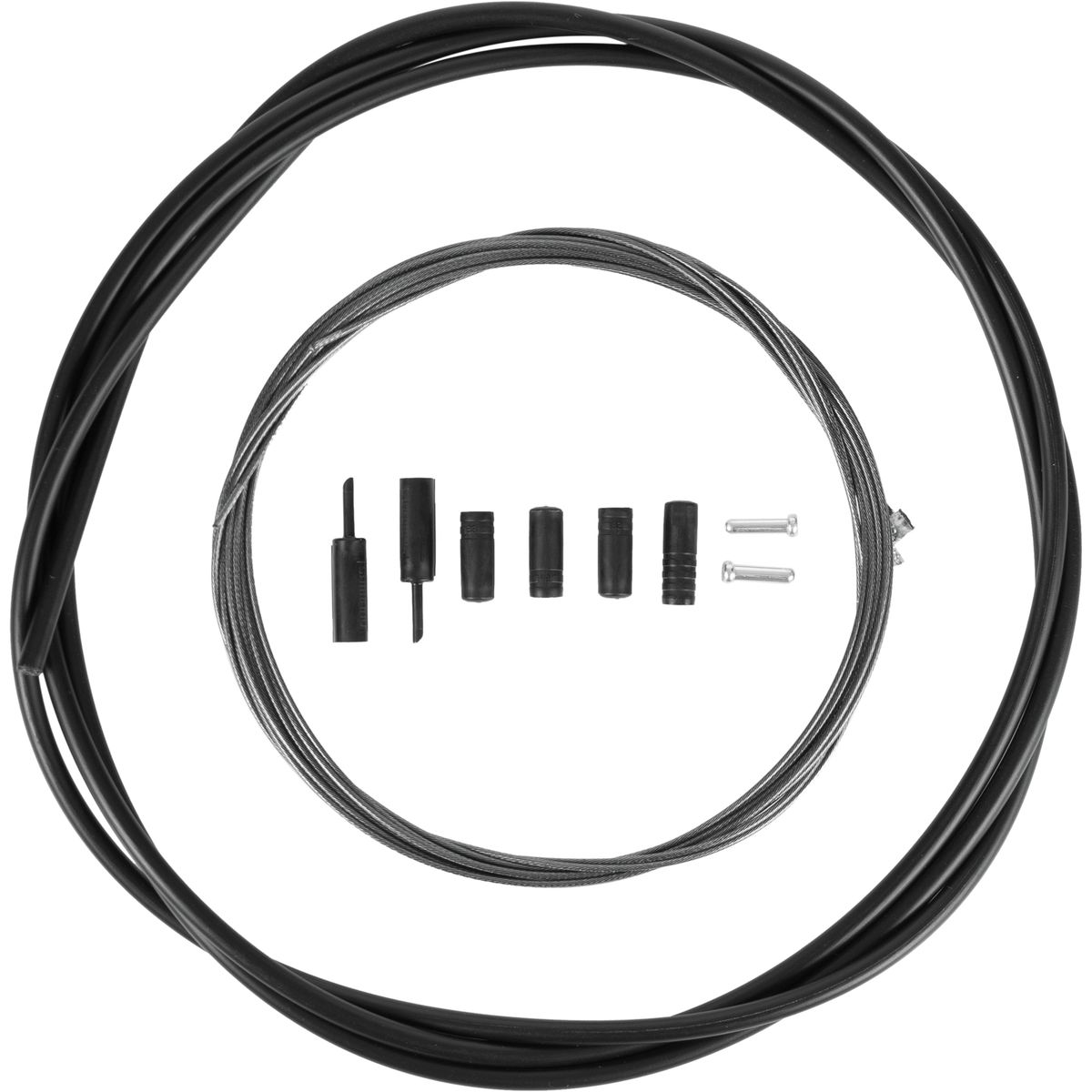 Shimano Optislick Derailleur Cable and Housing Set Black, One Size