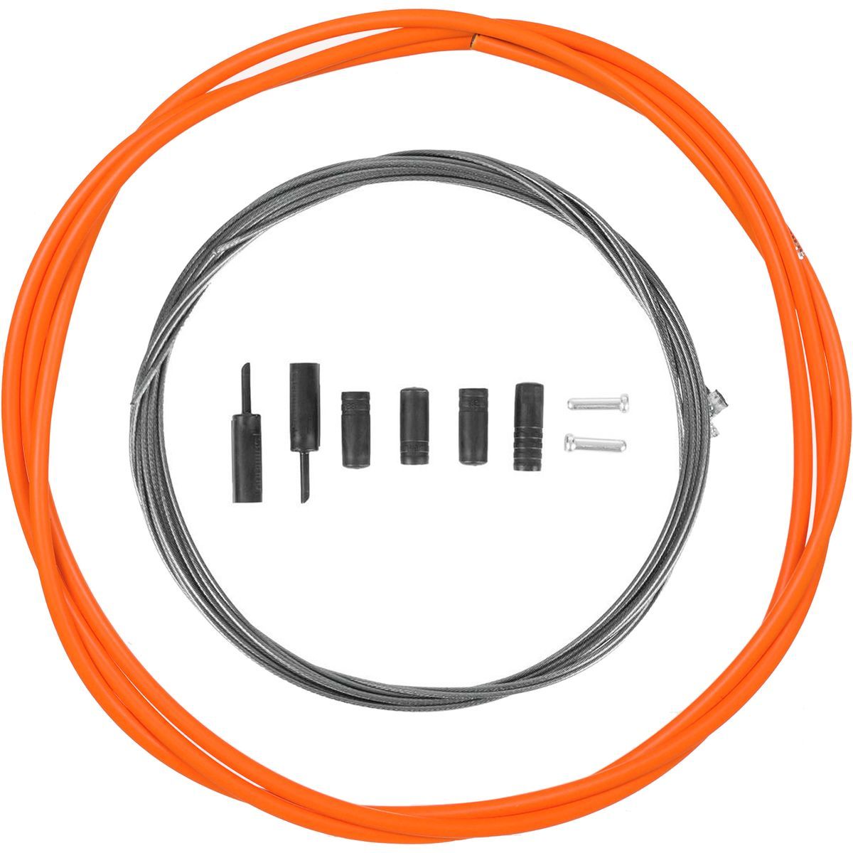 Shimano Optislick Derailleur Cable and Housing Set Green, One Size