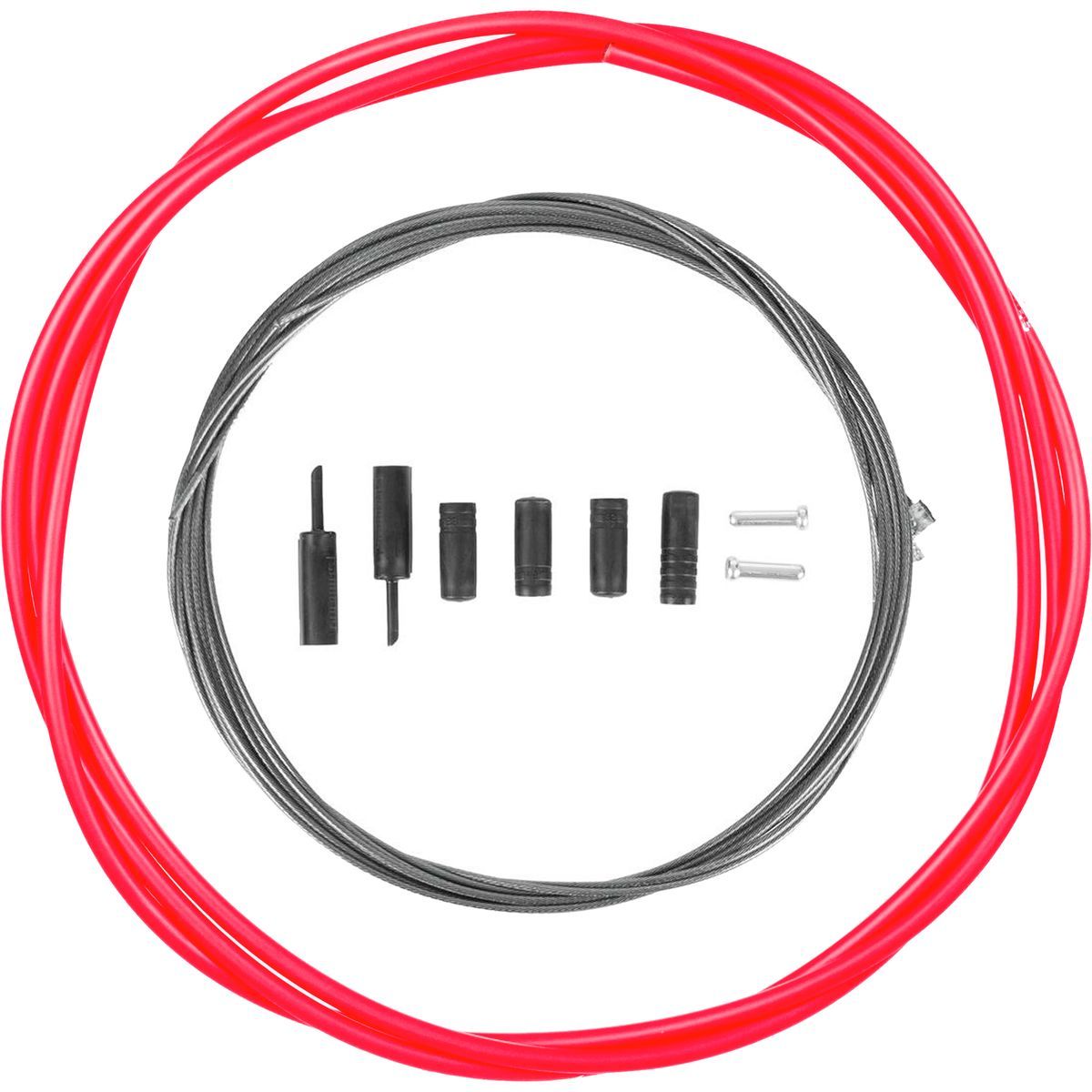 Shimano Optislick Derailleur Cable and Housing Set Green, One Size