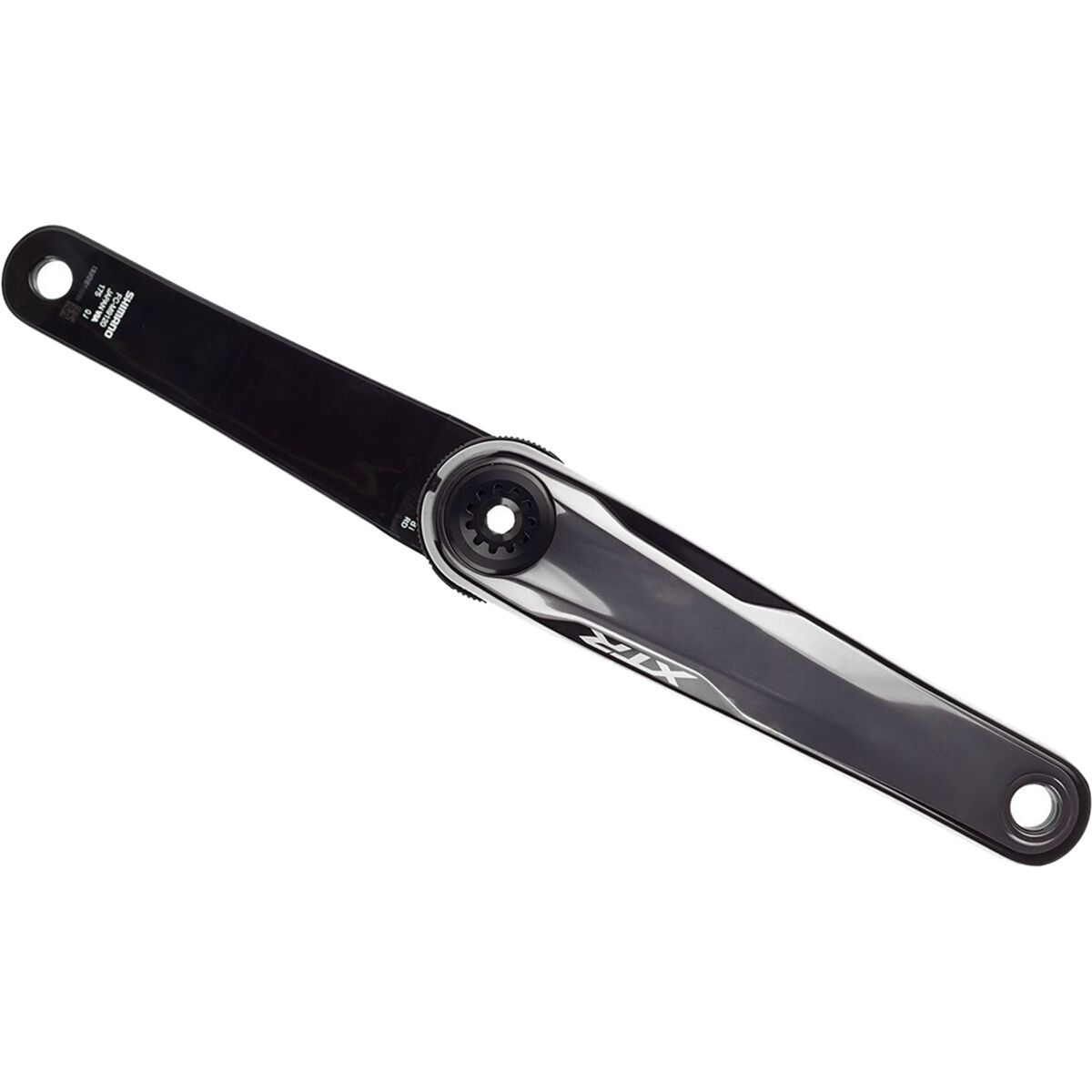 Shimano Shimano XTR FC-M9120-1 Crankarms - Boost Stealth Gray, 175mm