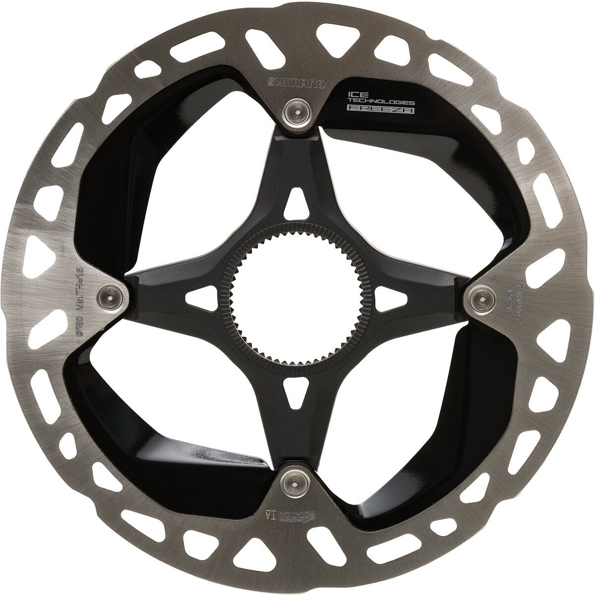 Shimano XTR/Dura-Ace Centerlock Disc Rotor Gray/Black, 140mm