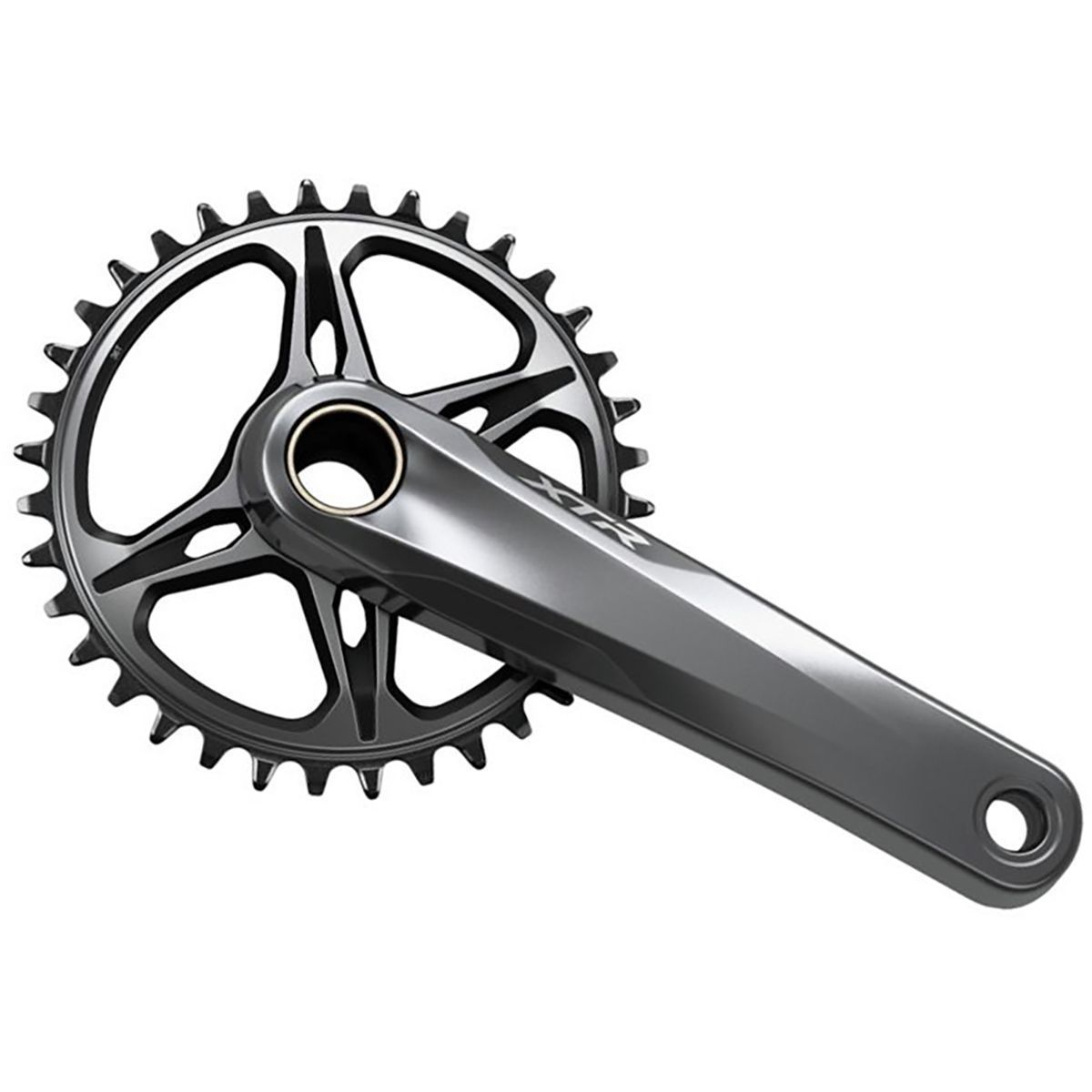 Shimano XTR FC-M9100-1 Boost 1x Crankset Stealth Gray, 175mm, 34T