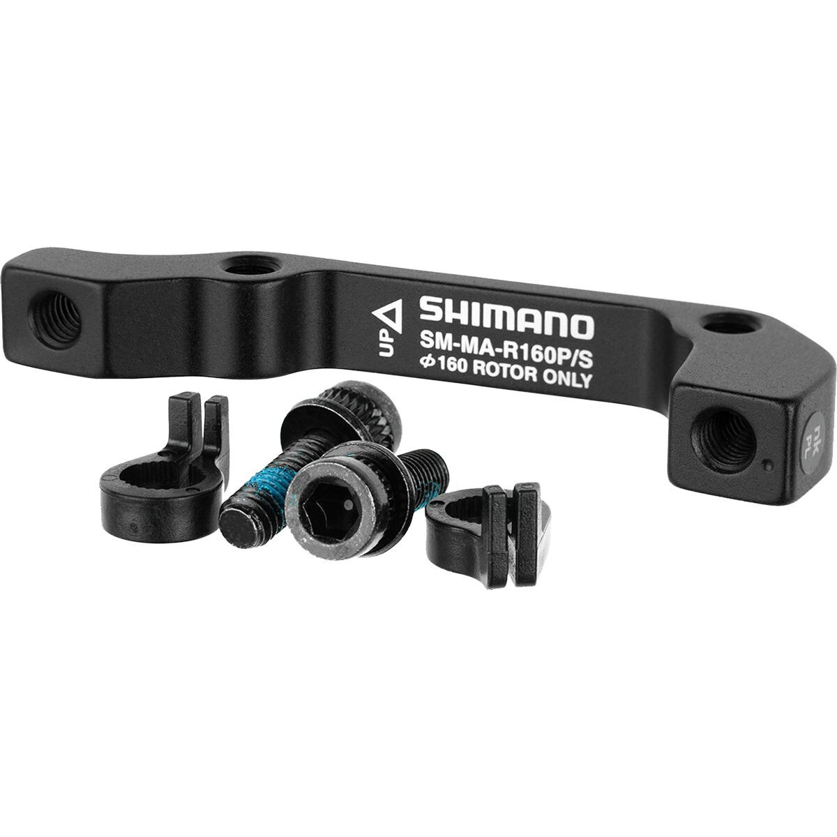 Shimano SM-ma-r160 d/d. Shimano SM-ma-f180p/p. Shimano r160p/s. Shimano XT Post Mount.