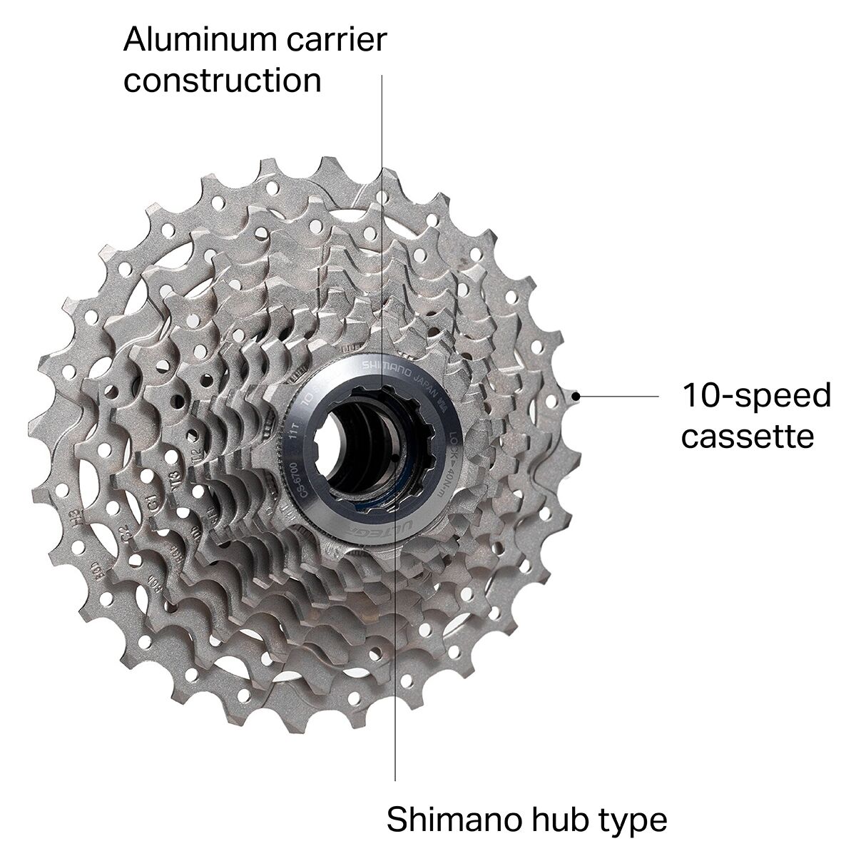 Details about   Shimano Ultegra CS-6700 10 Speed Road Bike Cassette 12-25T Gravel Triathlon CX 