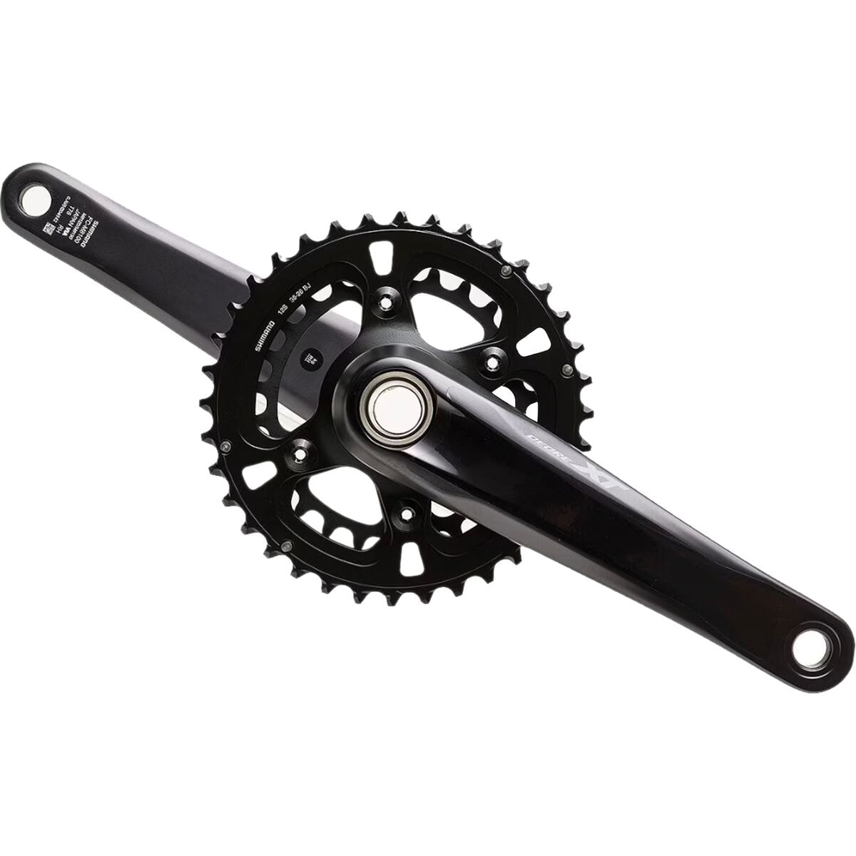 Shimano XT FC-M8100 2x Crankset Black, 170mm, 36/26t