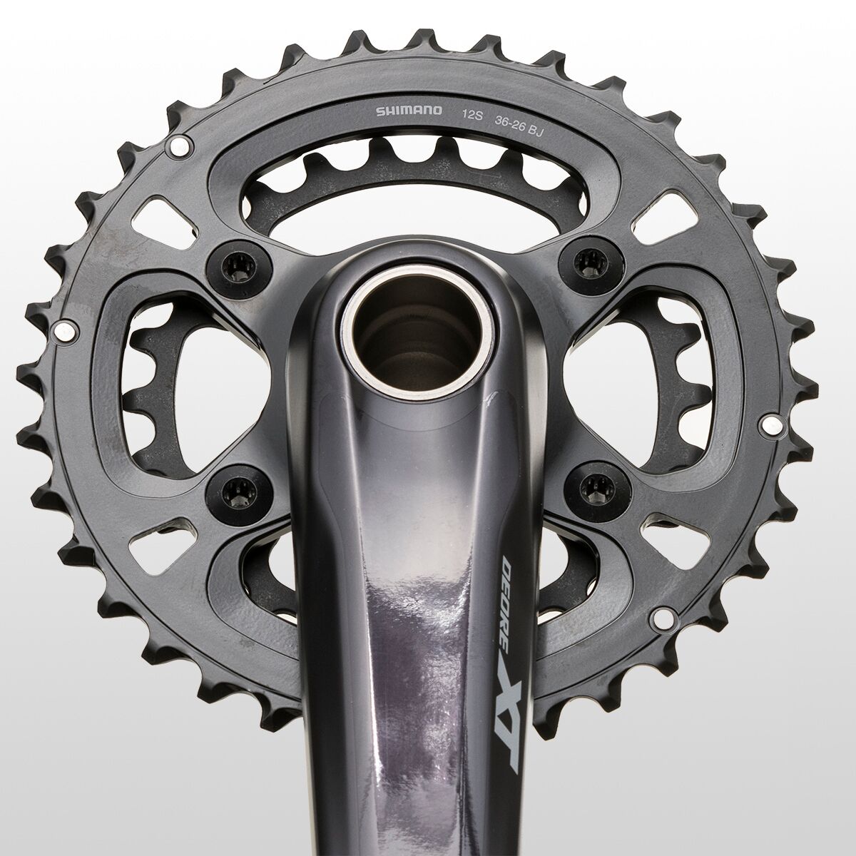 Shimano XT FC M8100 2x Crankset Components