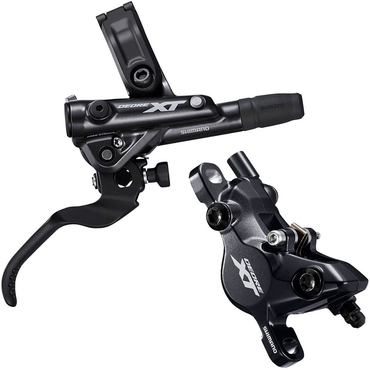 Shimano XT BR-M8100 Disc Brake Black, Right/Rear