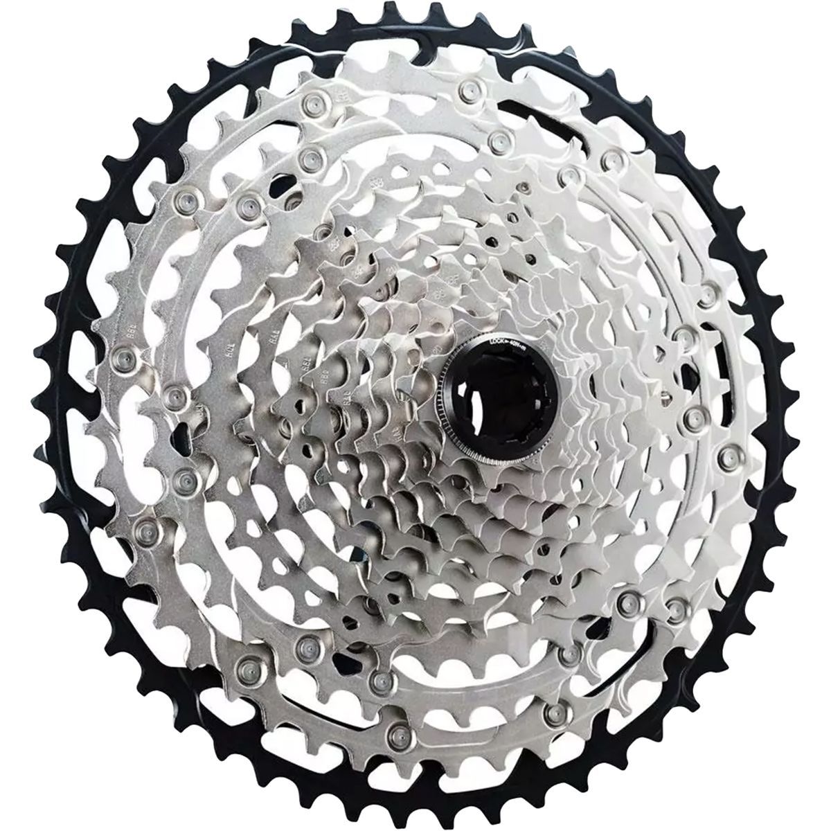 Shimano SLX CS-M7100 12-Speed Cassette Black/Silver, 10-51T