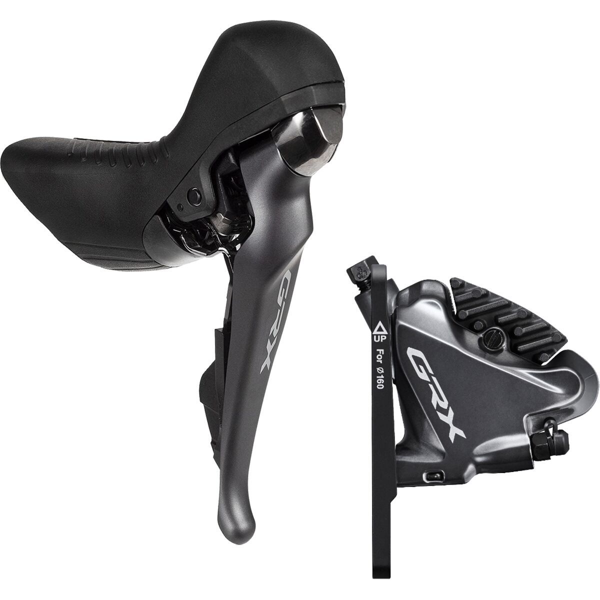 Shimano Shimano GRX ST -RX810 STI Shifter & Disc Brake Caliper Black, Left/Front