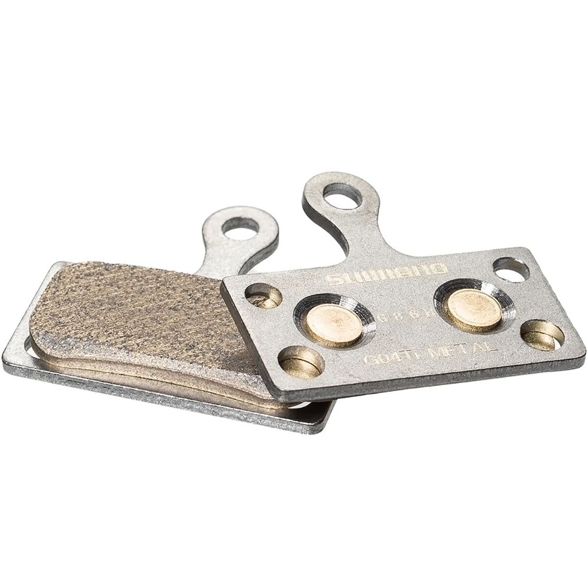 Shimano Shimano G04Ti Metallic Disc Brake Pads Metallic, One Size