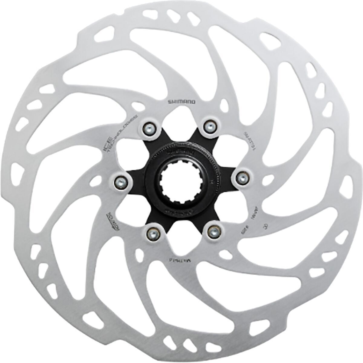 Shimano SLX SM-RT70 Rotor - Centerlock Black/Silver, 140mm