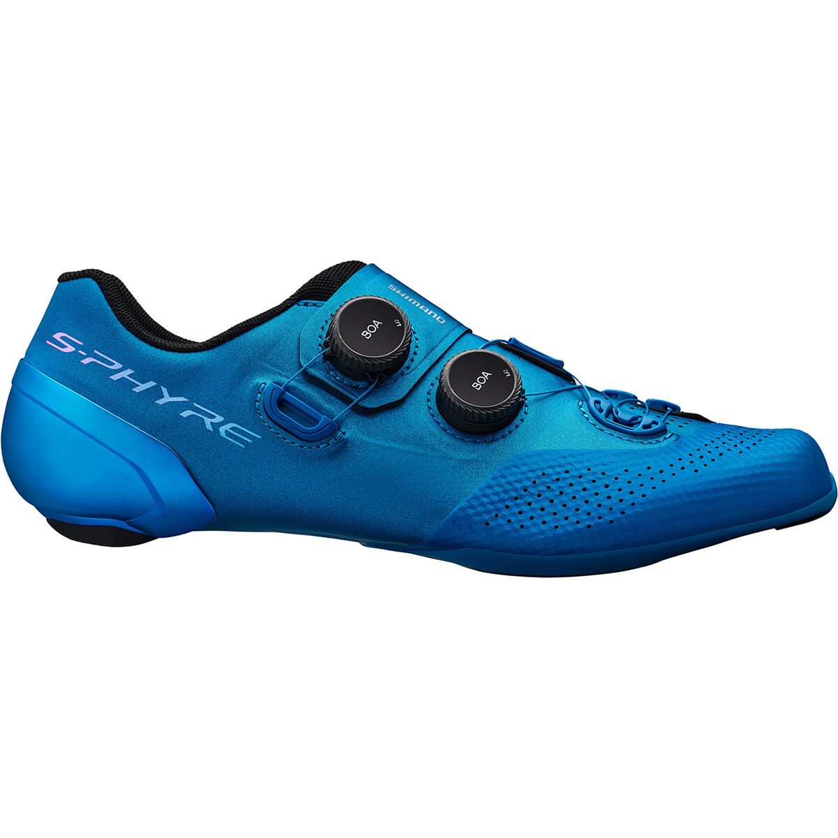 Shimano RC902 S-PHYRE Wide Cycling Shoe - Men's Blue, 40.0