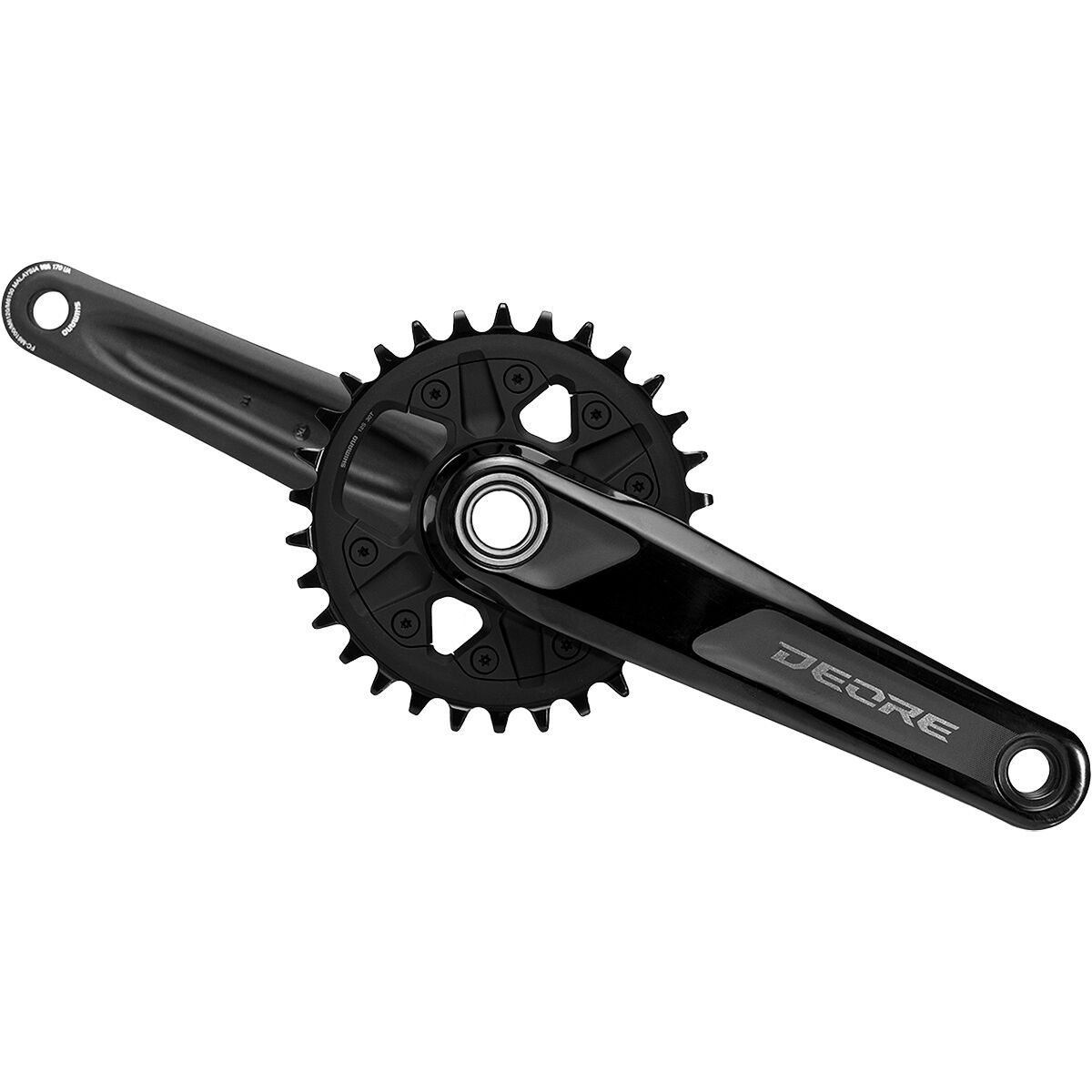 Shimano Shimano Deore 12 FC-M6120 Crankset Black, 175mm/30T