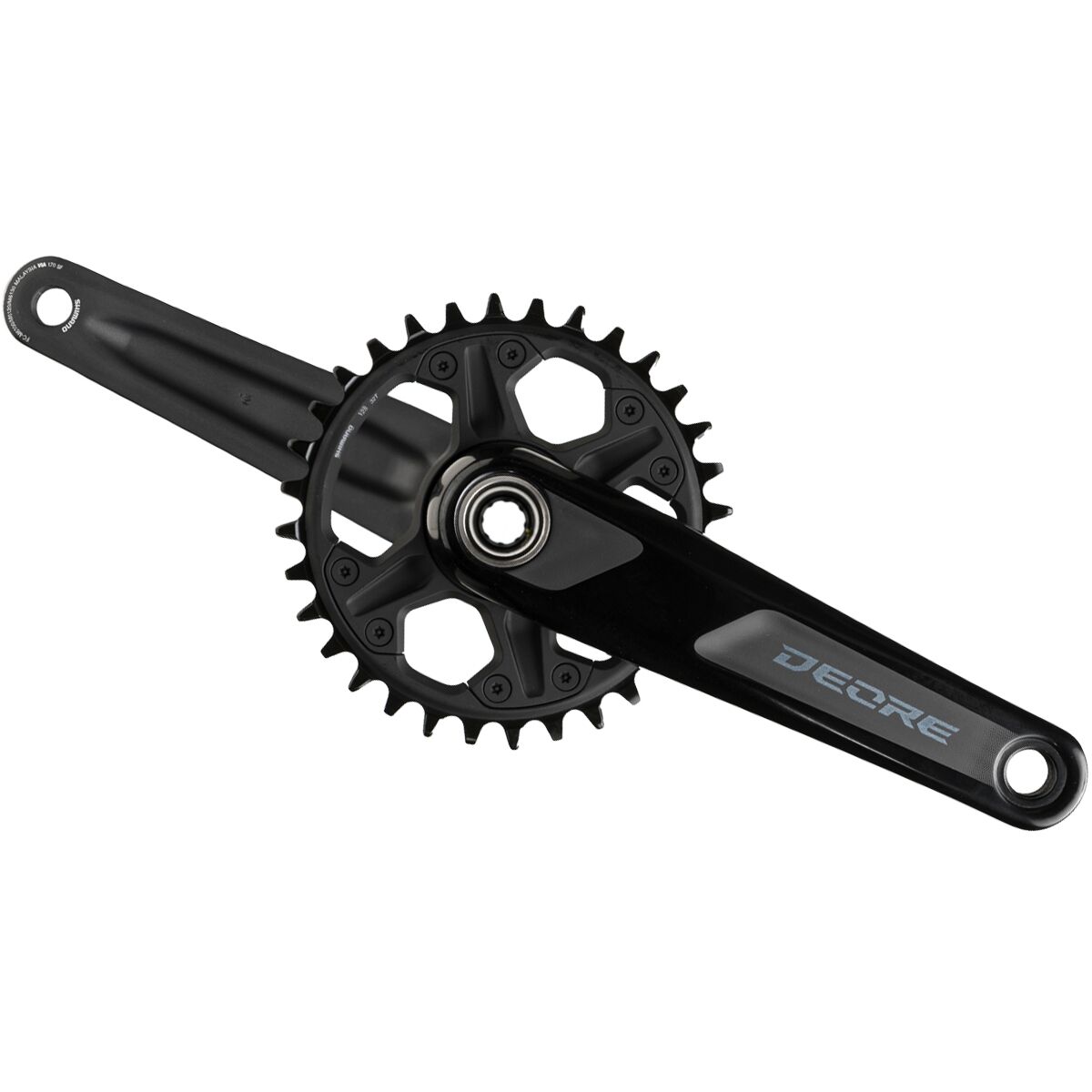 Shimano Shimano Deore 12 FC-M6130 Crankset Black, 170mm/30T