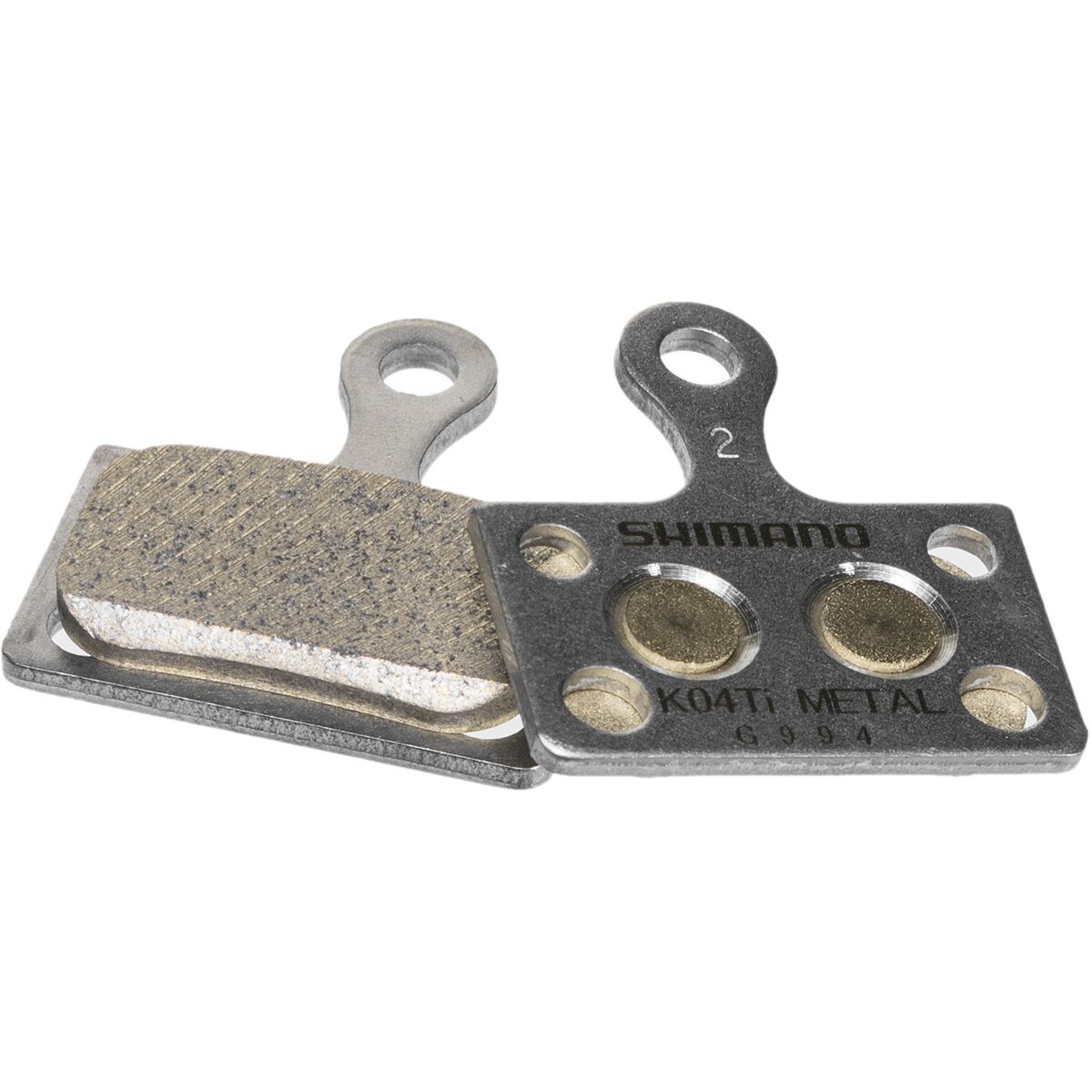 Shimano Shimano K04Ti Brake Pads Metallic, One Size