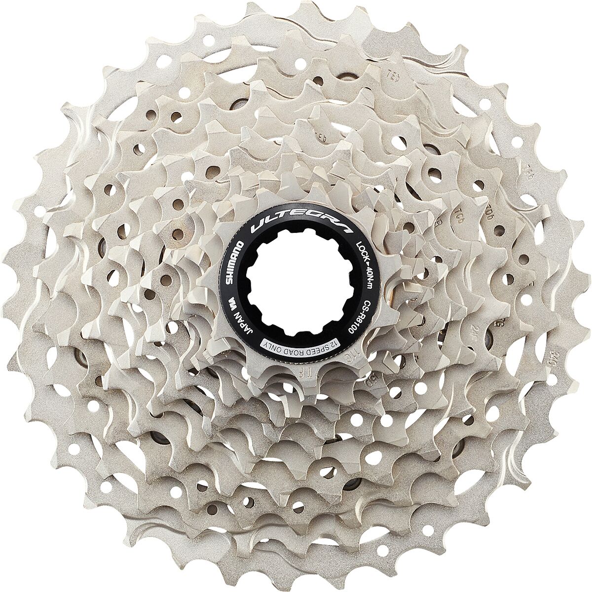 Shimano Shimano Ultegra CS-R8101 12-Speed Cassette Silver, 11-34T, 12-Speed