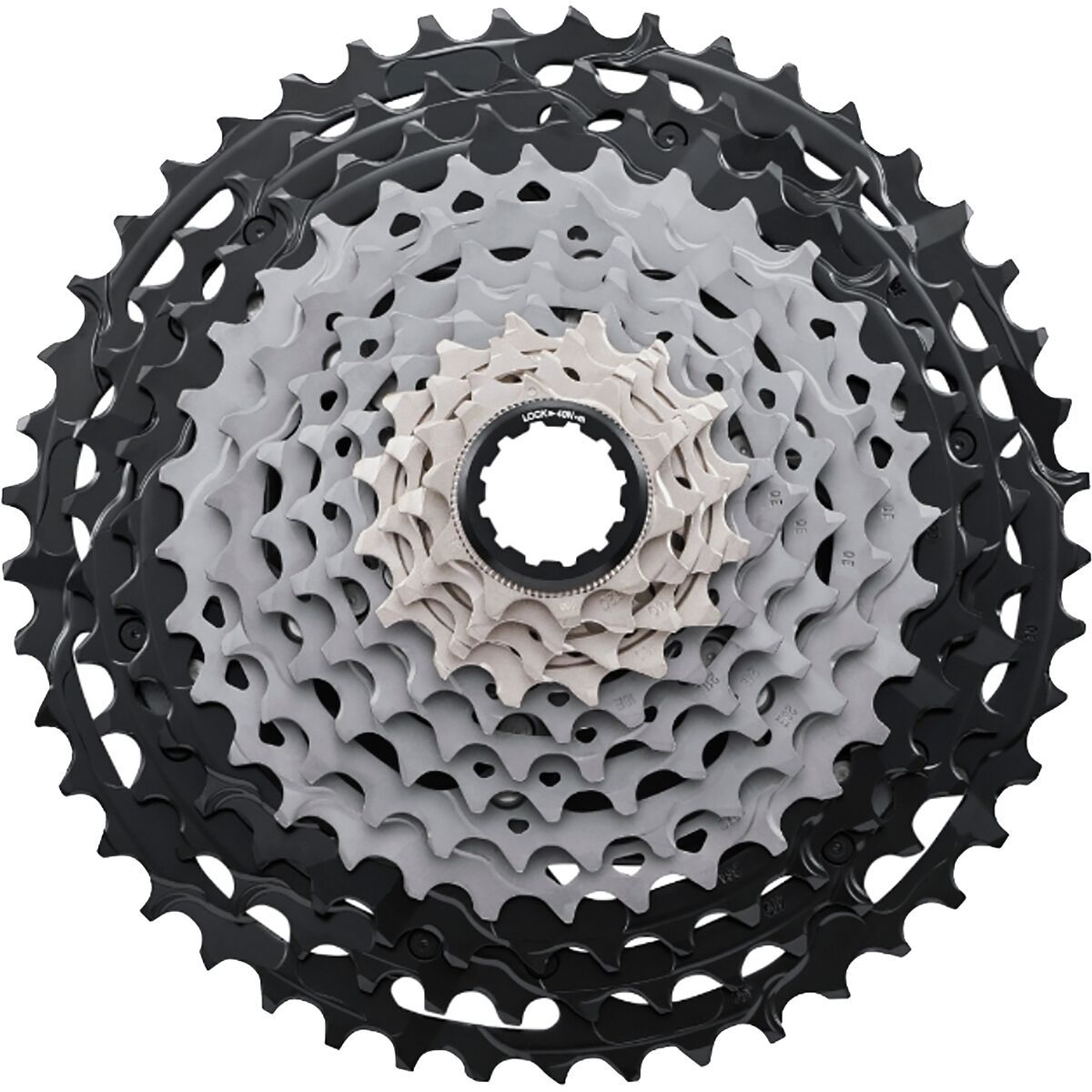Shimano XTR CS-M9101 12-Speed Cassette Black/Silver, 10-45T