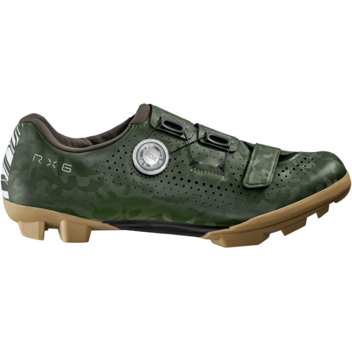 Shimano RX6 Mountain Bike Shoe - Men's Green, 43.0