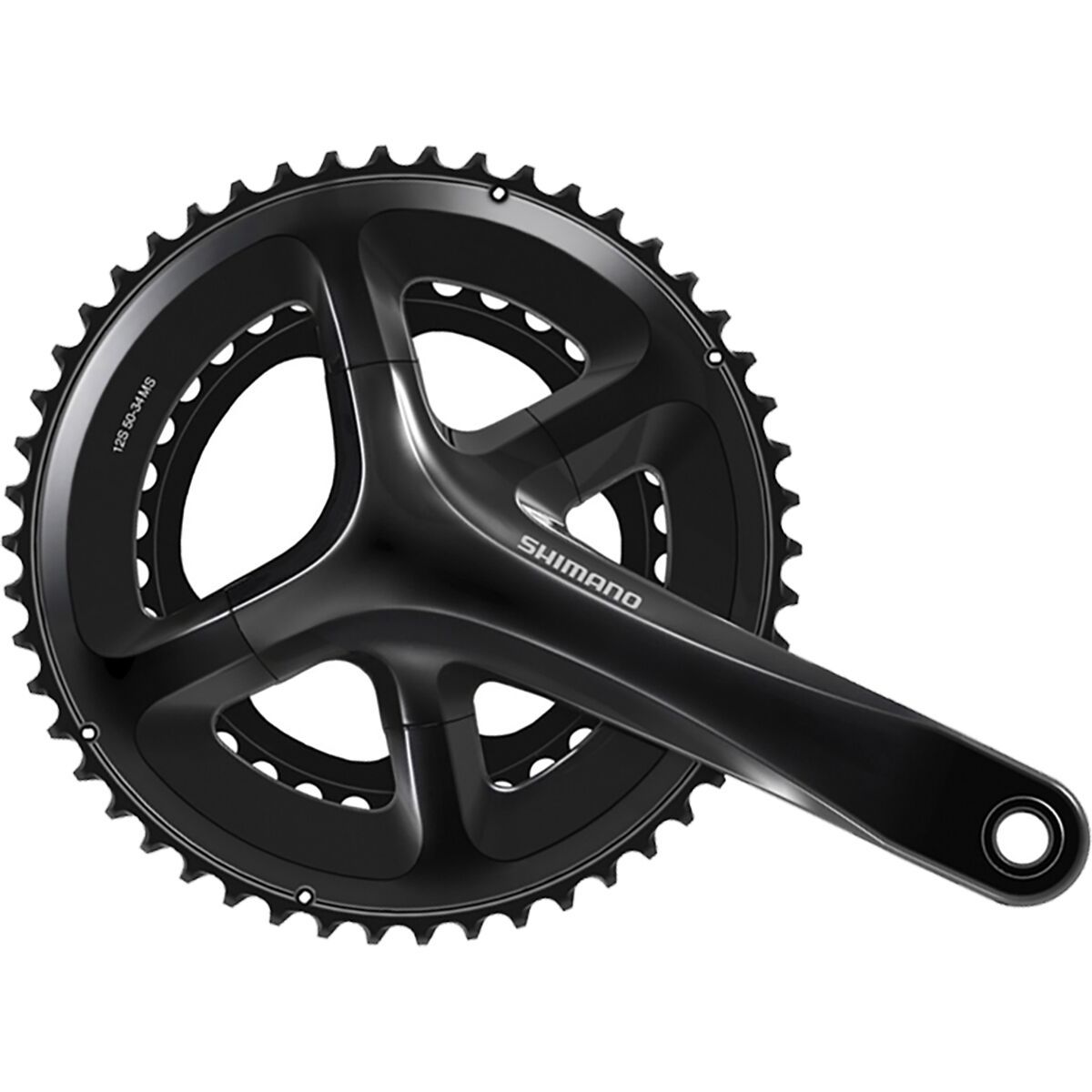 Shimano Shimano 105 FC-RS520 12-Speed Crankset Black, 165mm, 50-34T