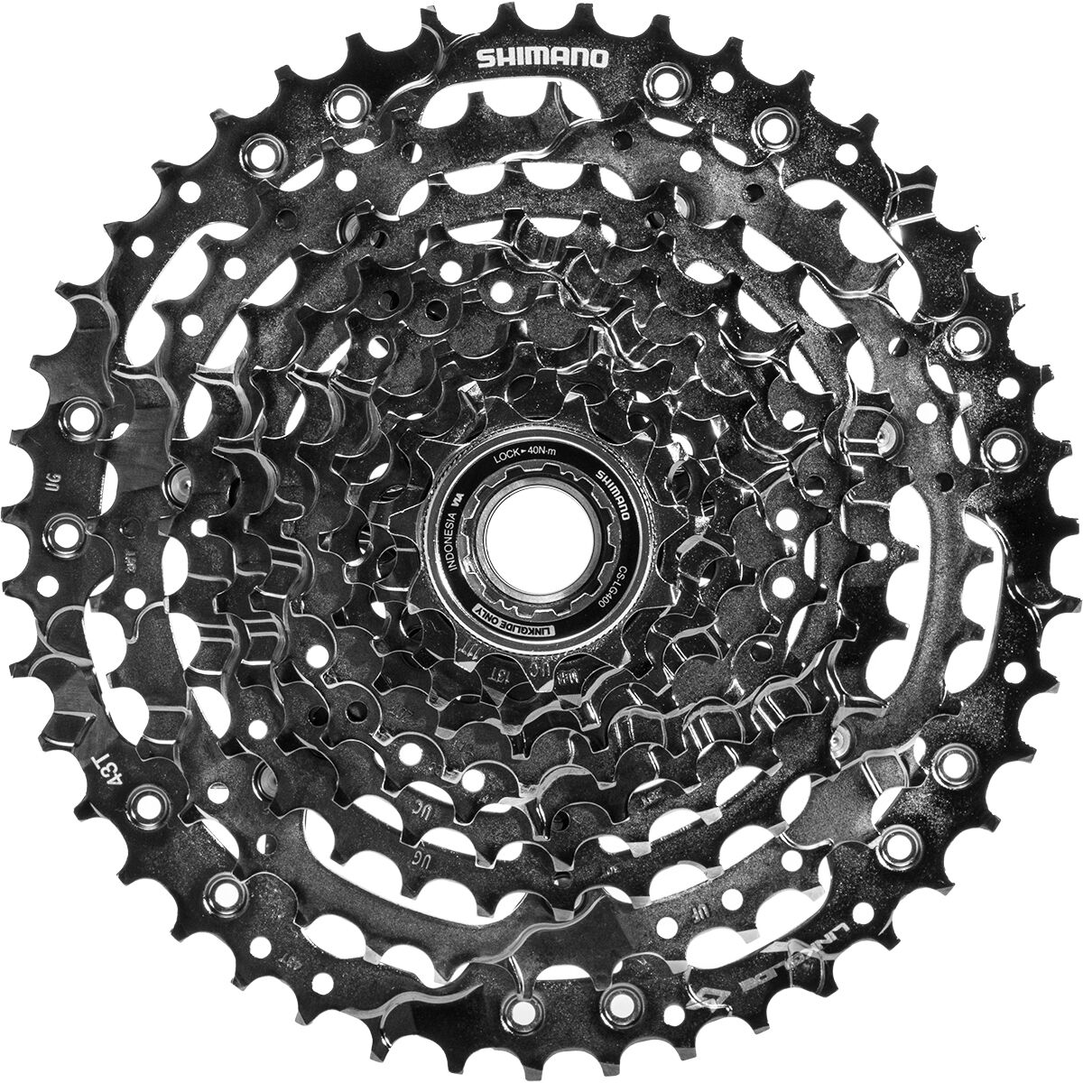 Shimano Shimano CUES CS-LG400 10-Speed Cassette Silver, 11-43T