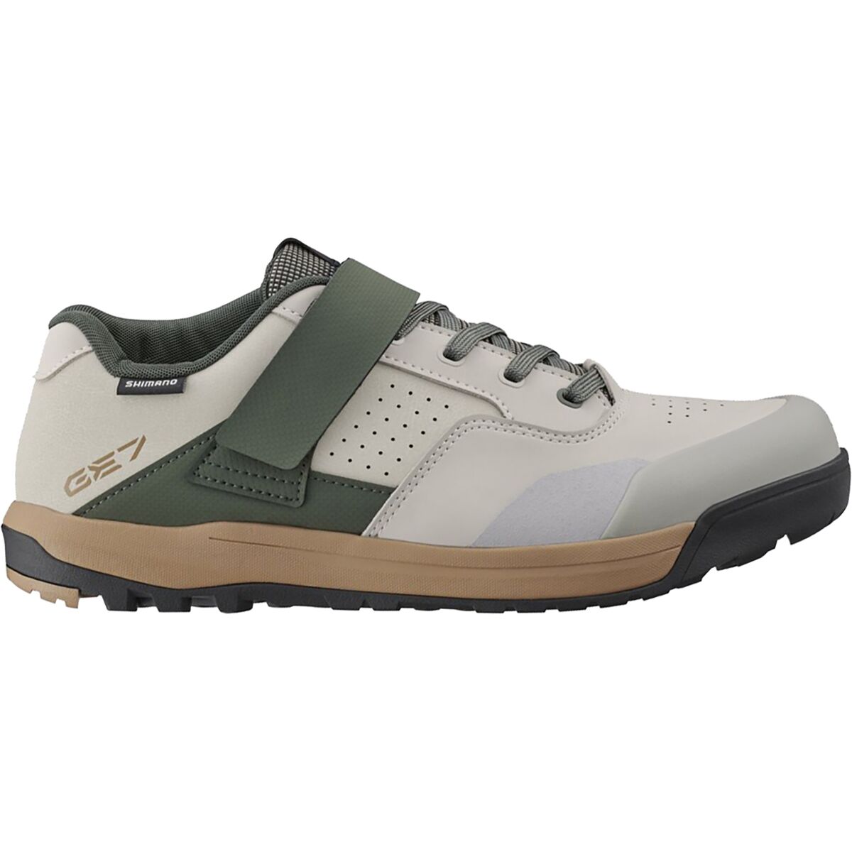 Shimano GE700 MTB Shoe - Men's Light Gray, 48.0