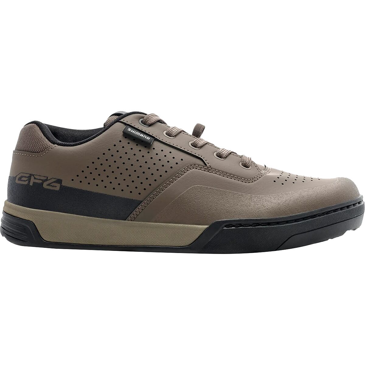 Shimano GF600 MTB Flat Shoe - Men's Brown, 43.0