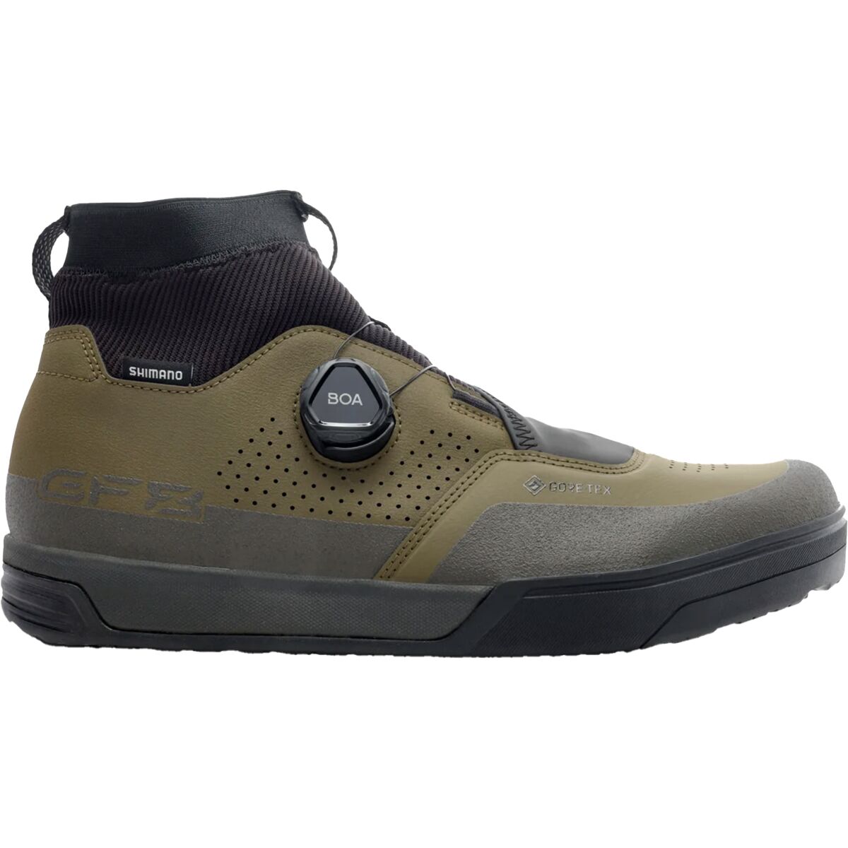 Shimano GF800GTX MTB Flat Shoe - Men's Khaki, 43.0