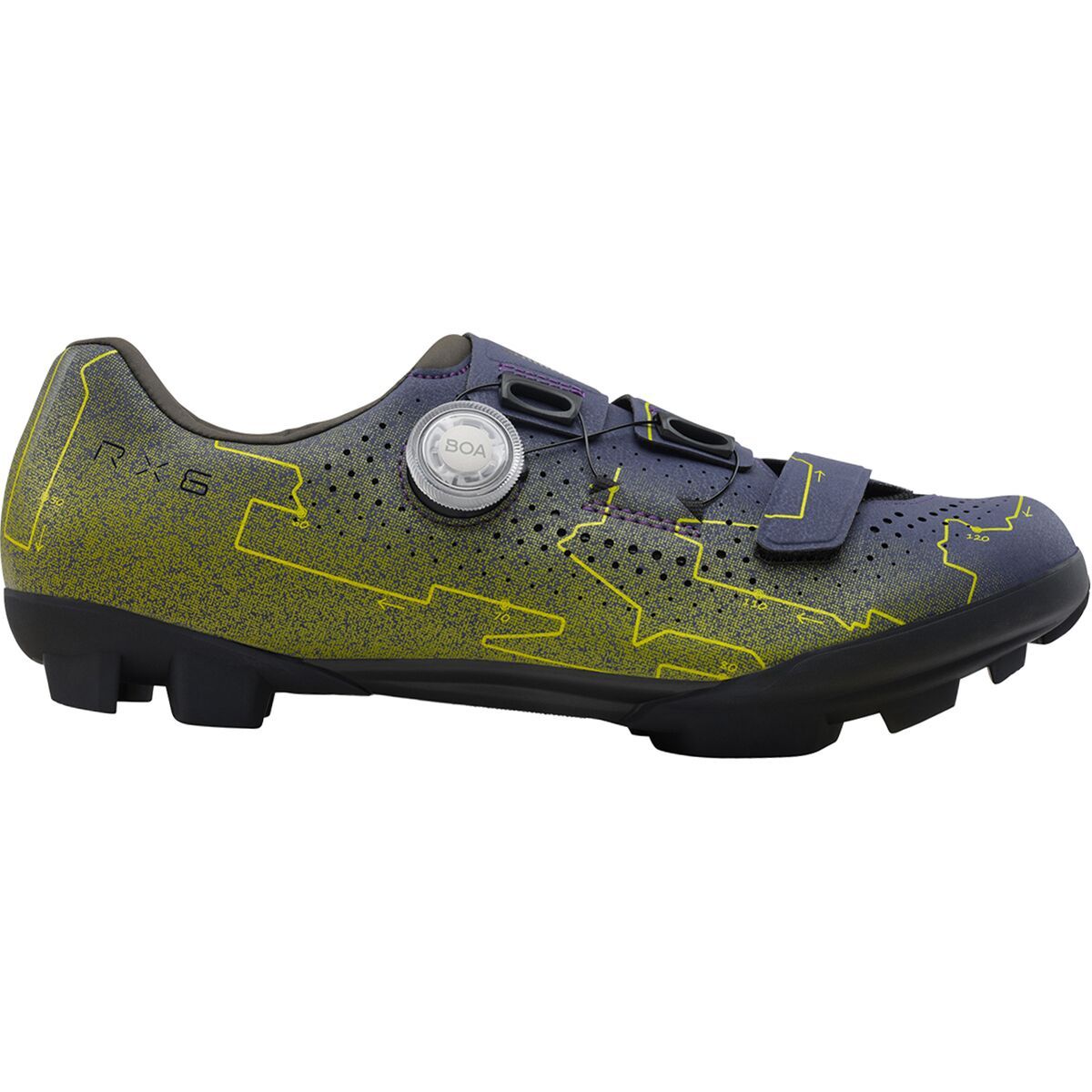 Shimano RX600 LE Flint Hills Cycling Shoe- Men's Moonlight, 38.0