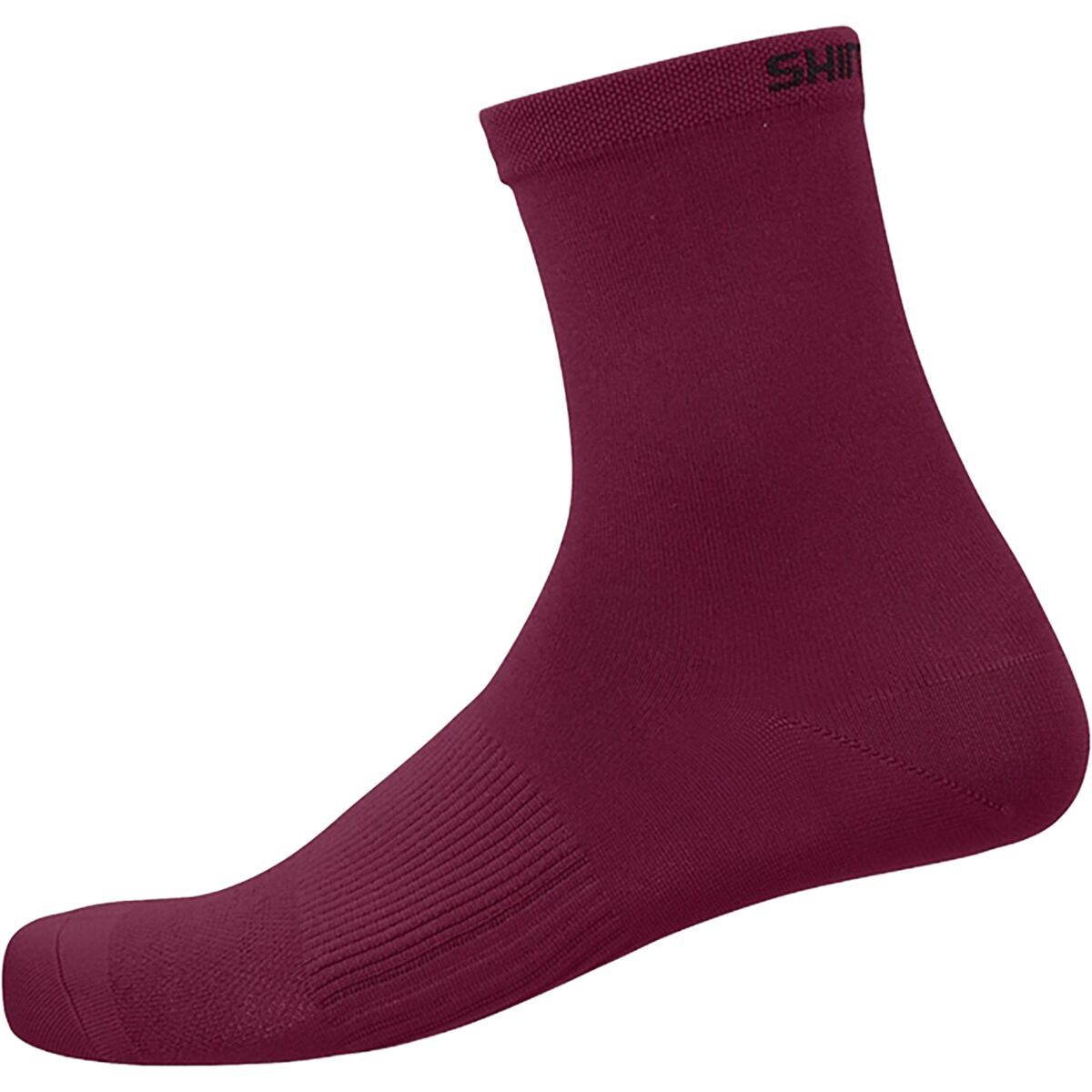 Shimano Original Ankle Sock Maroon, M/L - Men's