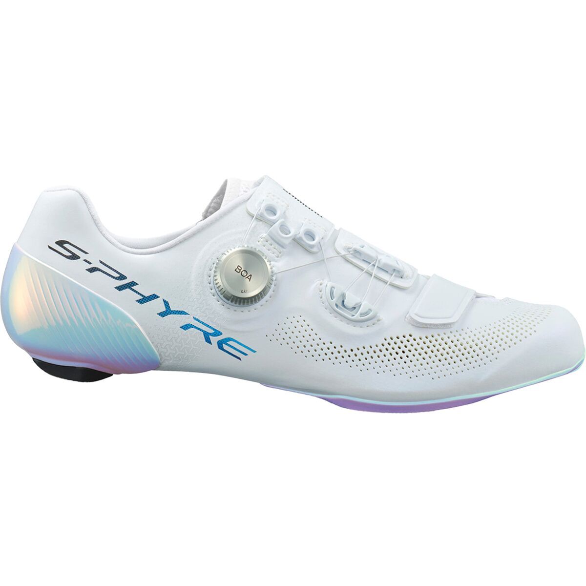 Shimano RC903PWR S-PHYRE Wide Cycling Shoe - Men's White, 44.0