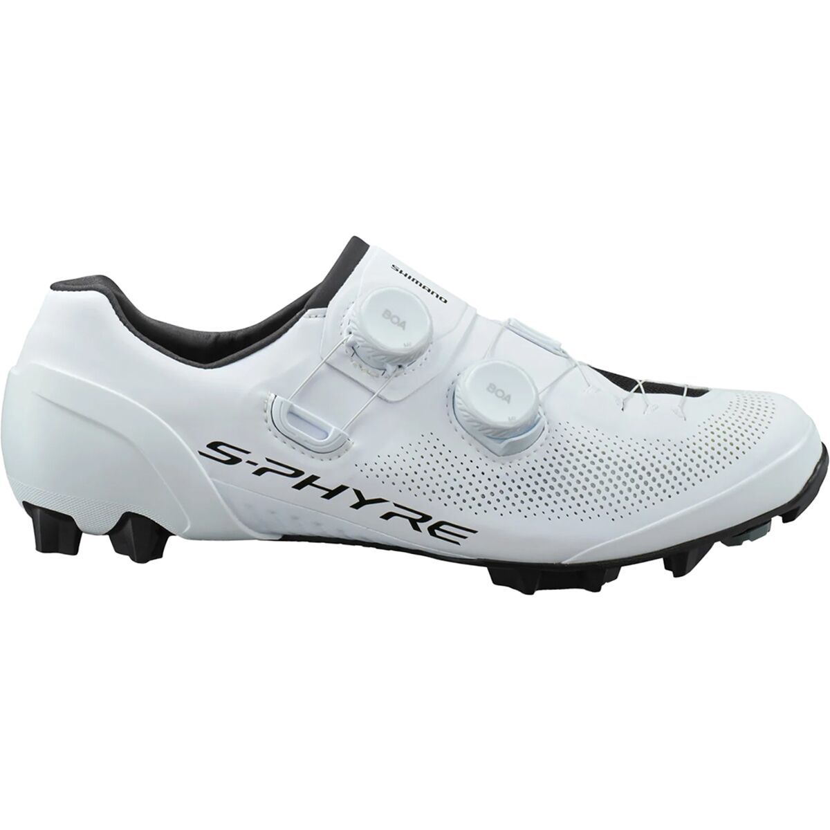 Shimano XC903 S-PHYRE Cycling Shoe - Men's White, 47.0