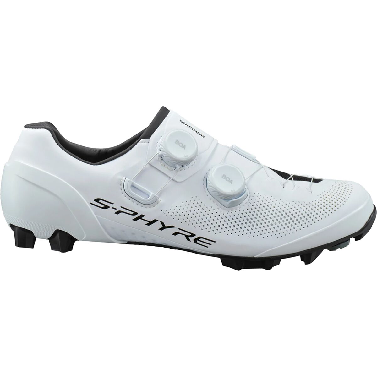 Shimano XC903 S-PHYRE Wide Cycling Shoe - Men's White, 46.0