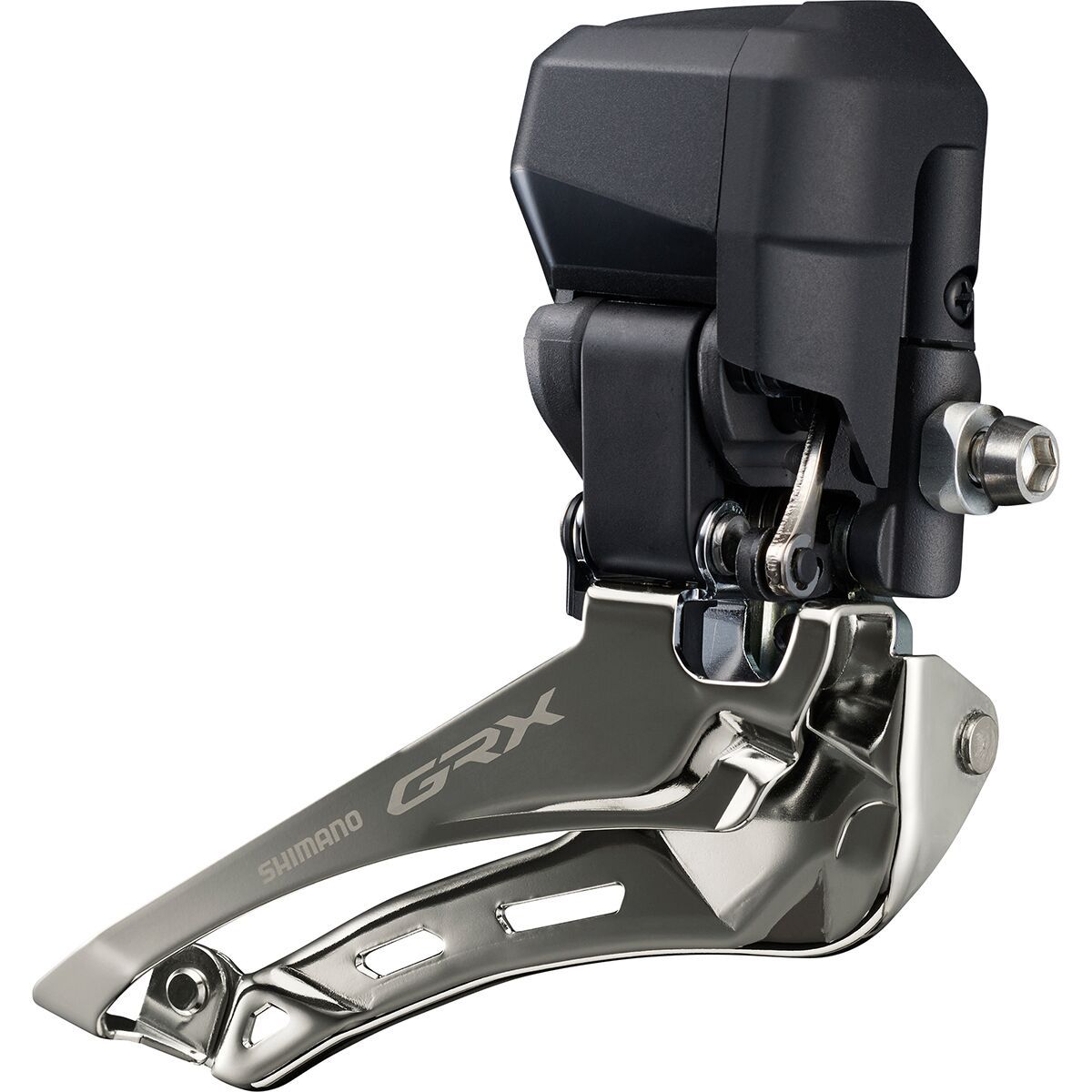 Shimano GRX FD-RX825 Di2 Front Derailleur Black, Braze-On