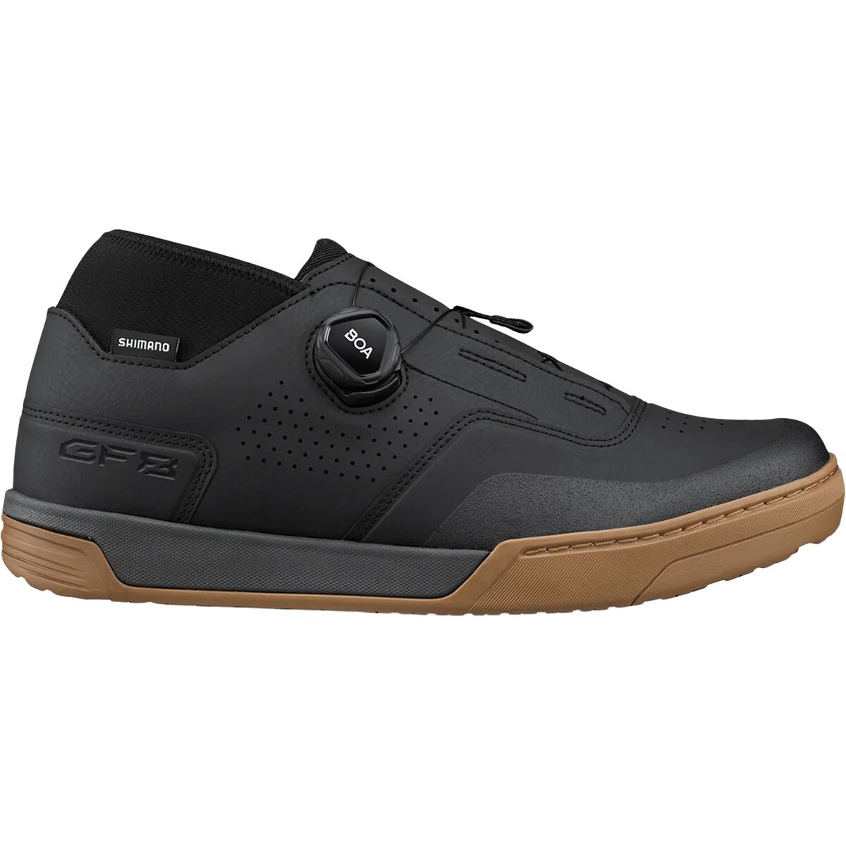 Shimano GF800 Mountain Bike Shoe - Men's Black/Amber, 44.0