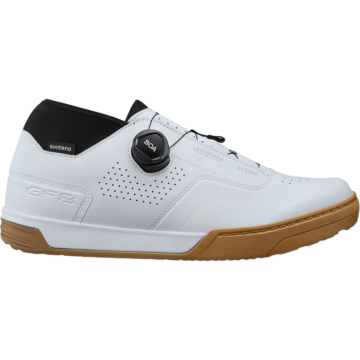 Shimano GF800 Mountain Bike Shoe - Men's White, 41.0