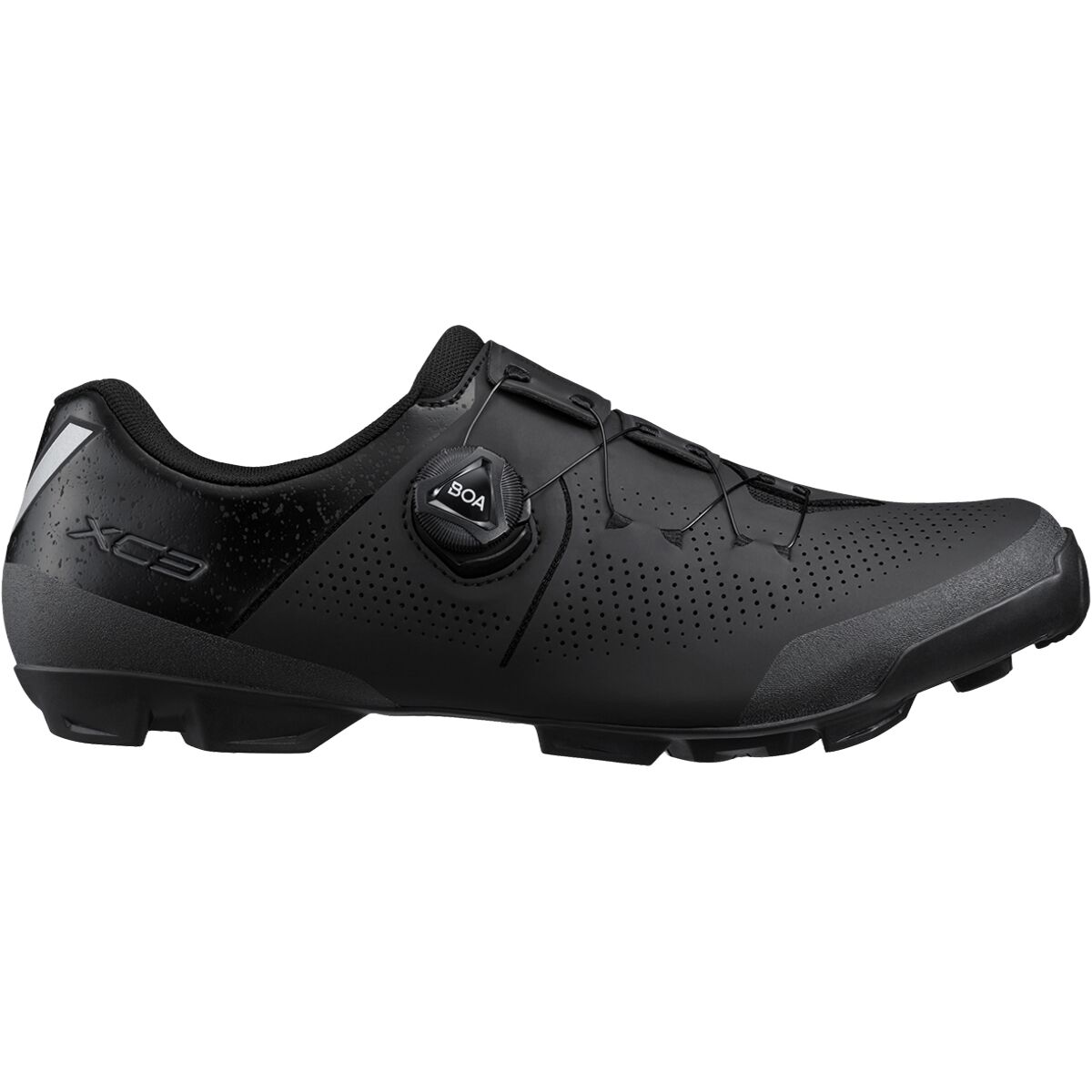 SHIMANO ULTRA ブラック シューズ Shimano XC302 Wide Cycling Shoe - Men's - Men
