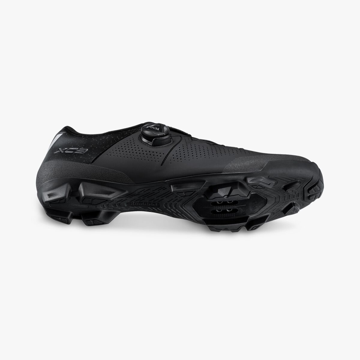 SHIMANO ULTRA ブラック シューズ Shimano XC302 Wide Cycling Shoe - Men's - Men